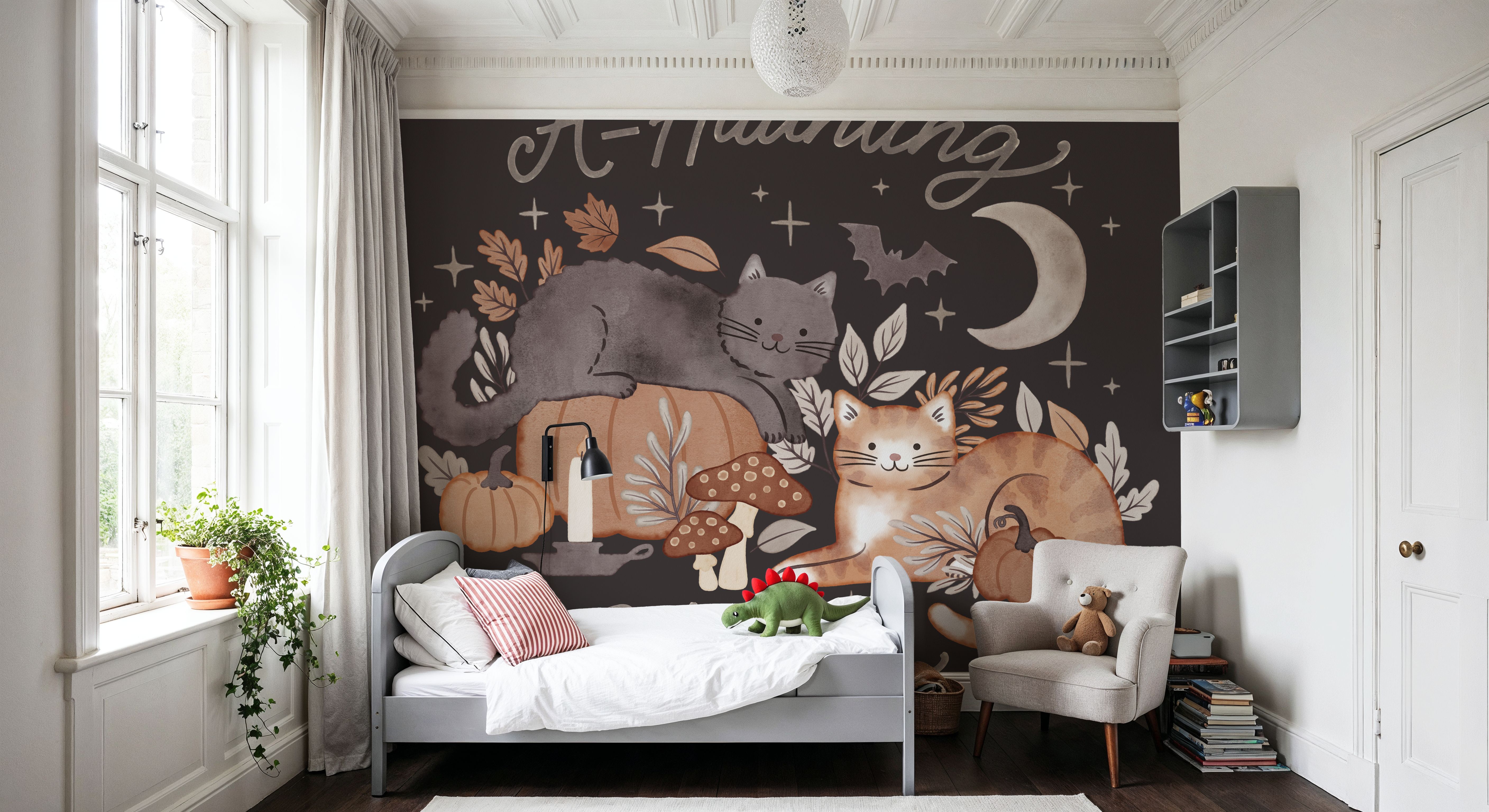 Pumpkins and Paws III Dark