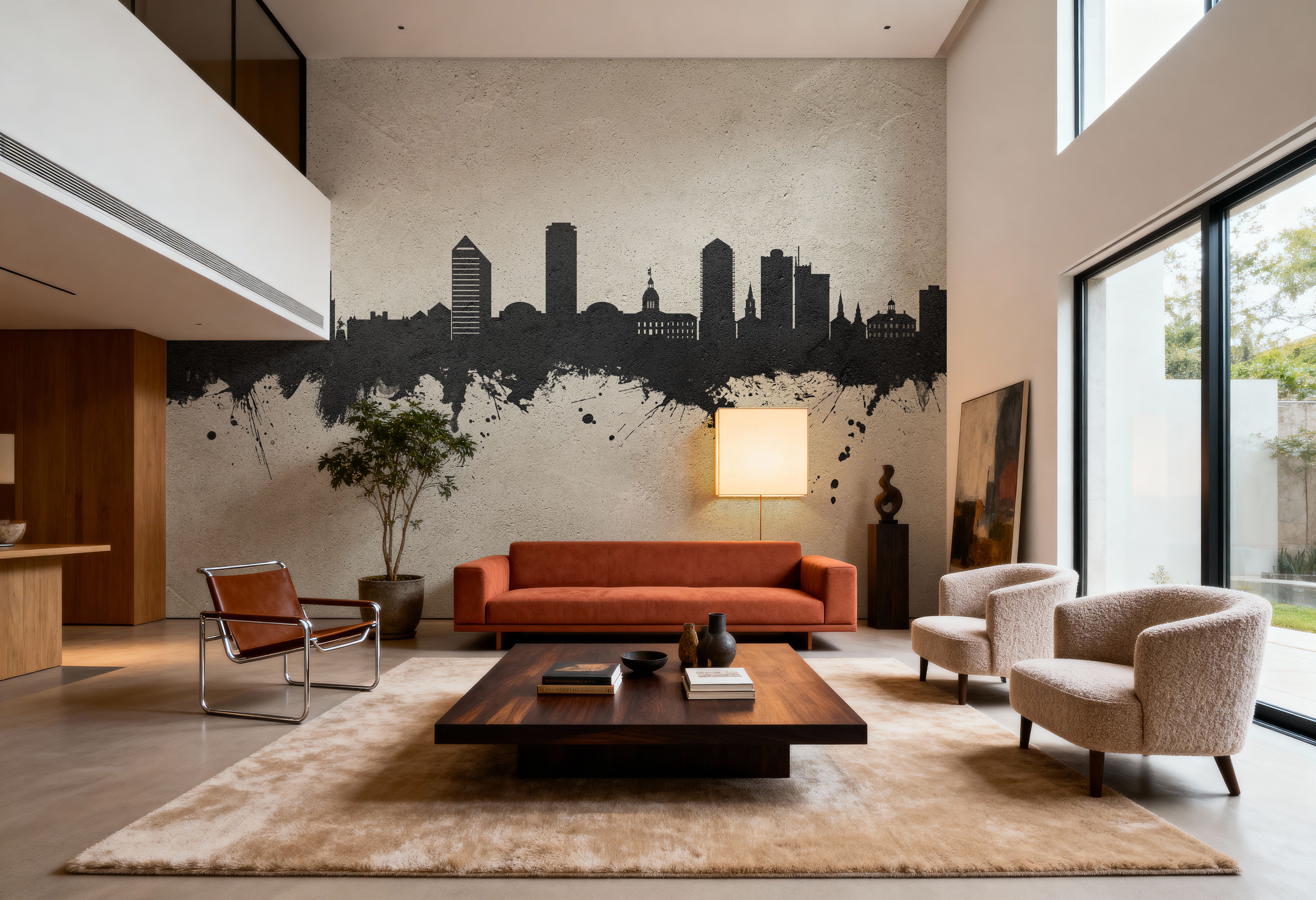 Tallahassee Florida Skyline Concrete, Wallpaper