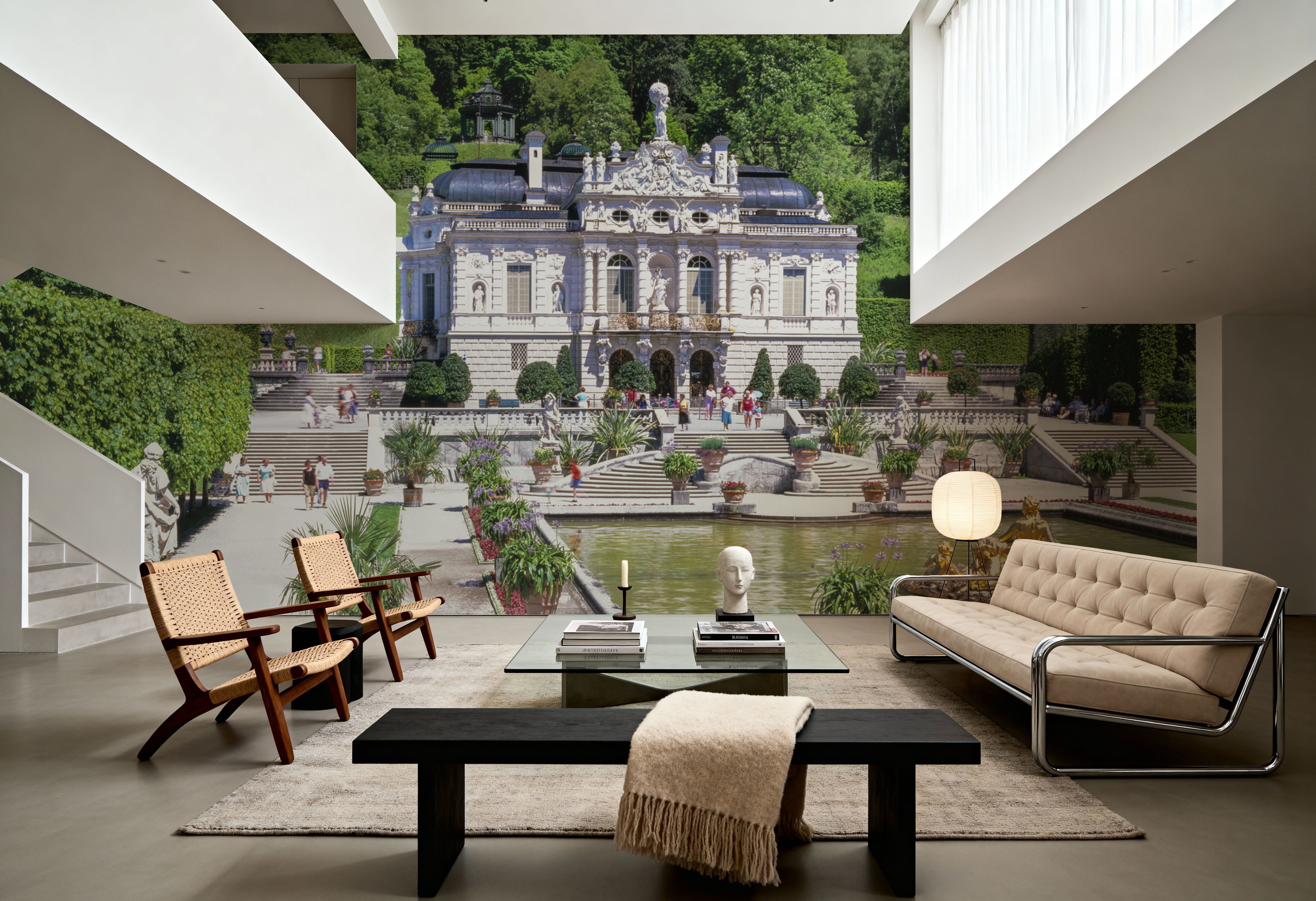 Grand Versailles Estate, Behang