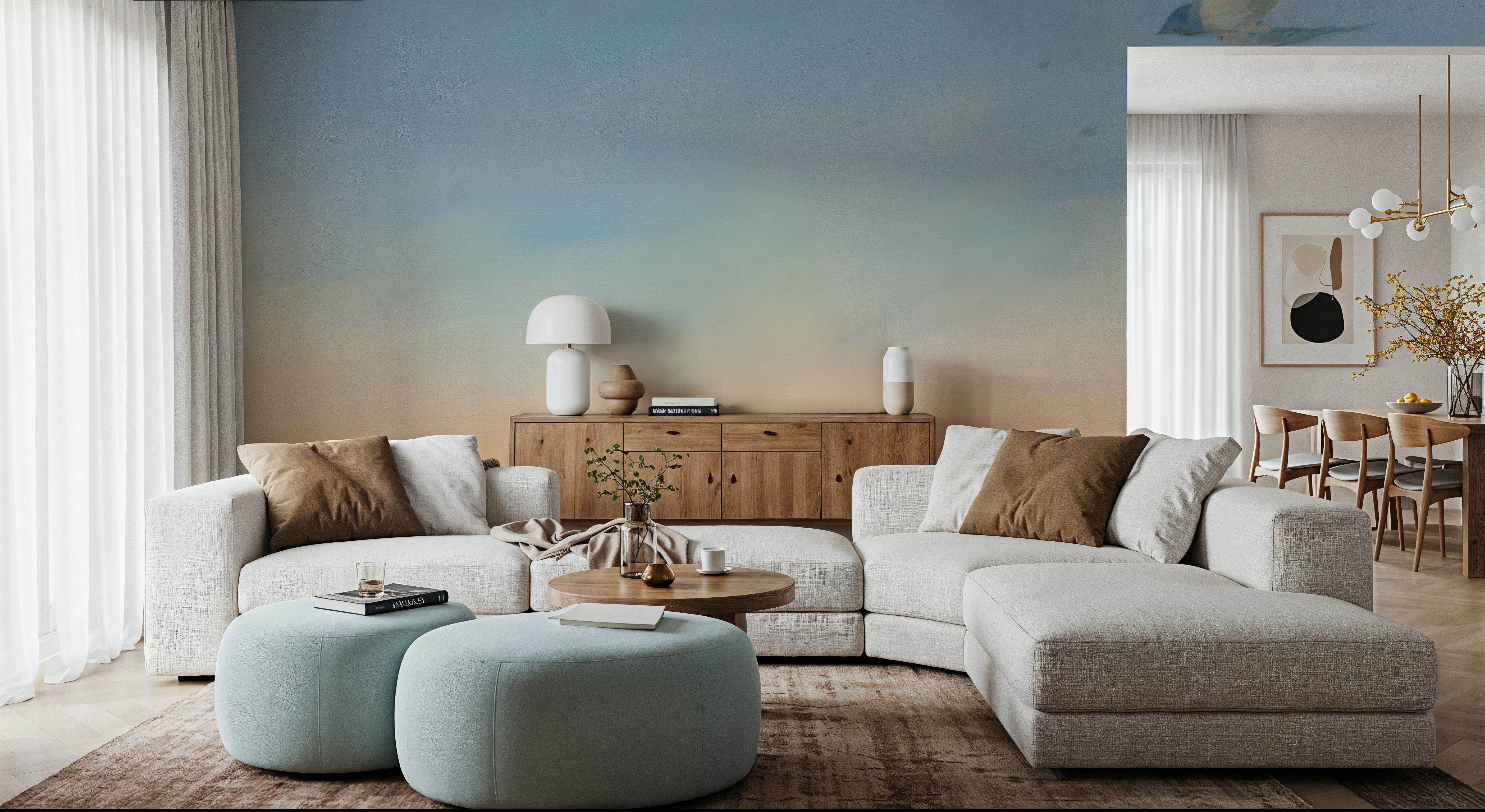 Barn Swallows Over Fable Farm