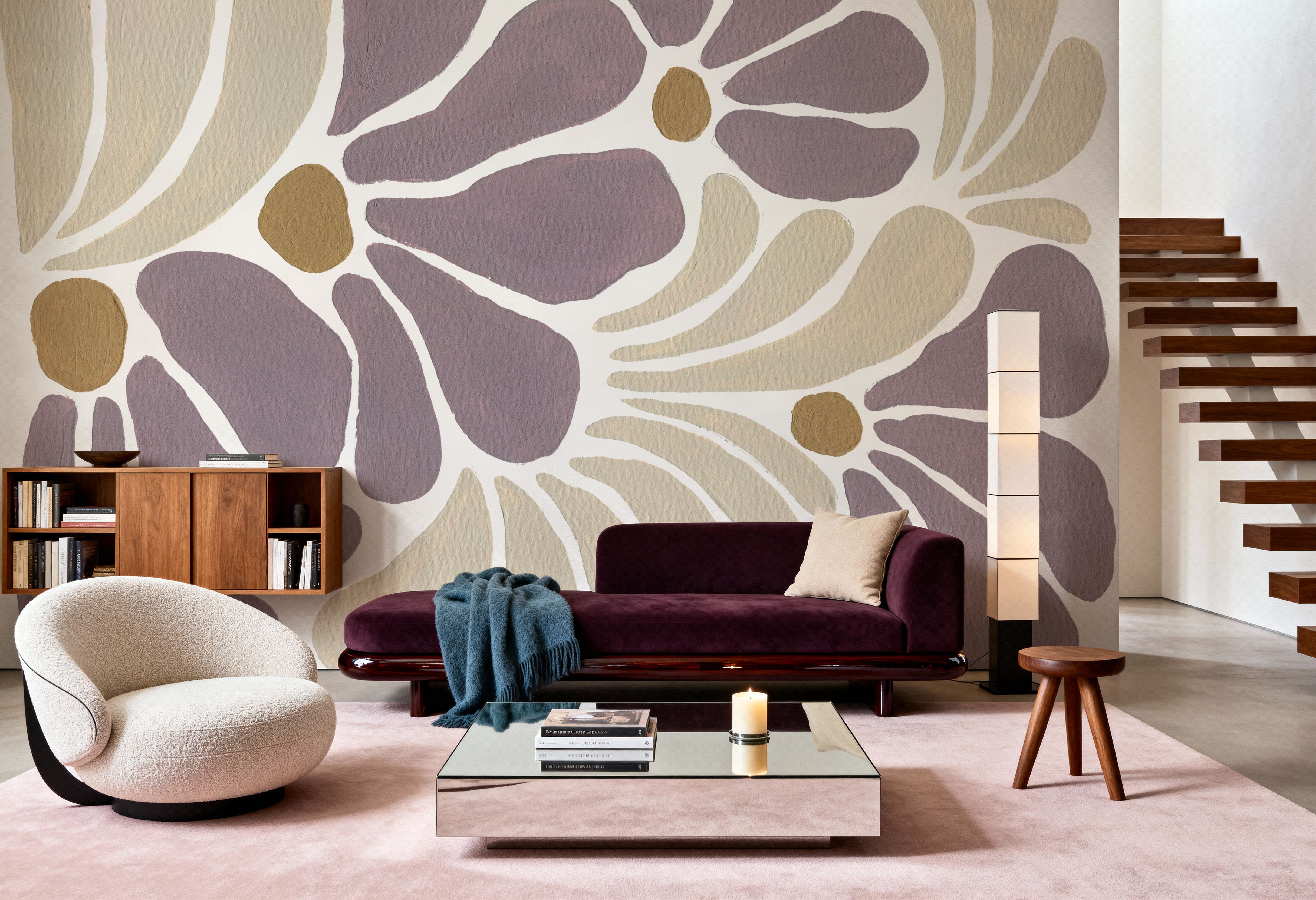 Boho Bouquet I, Wallpaper