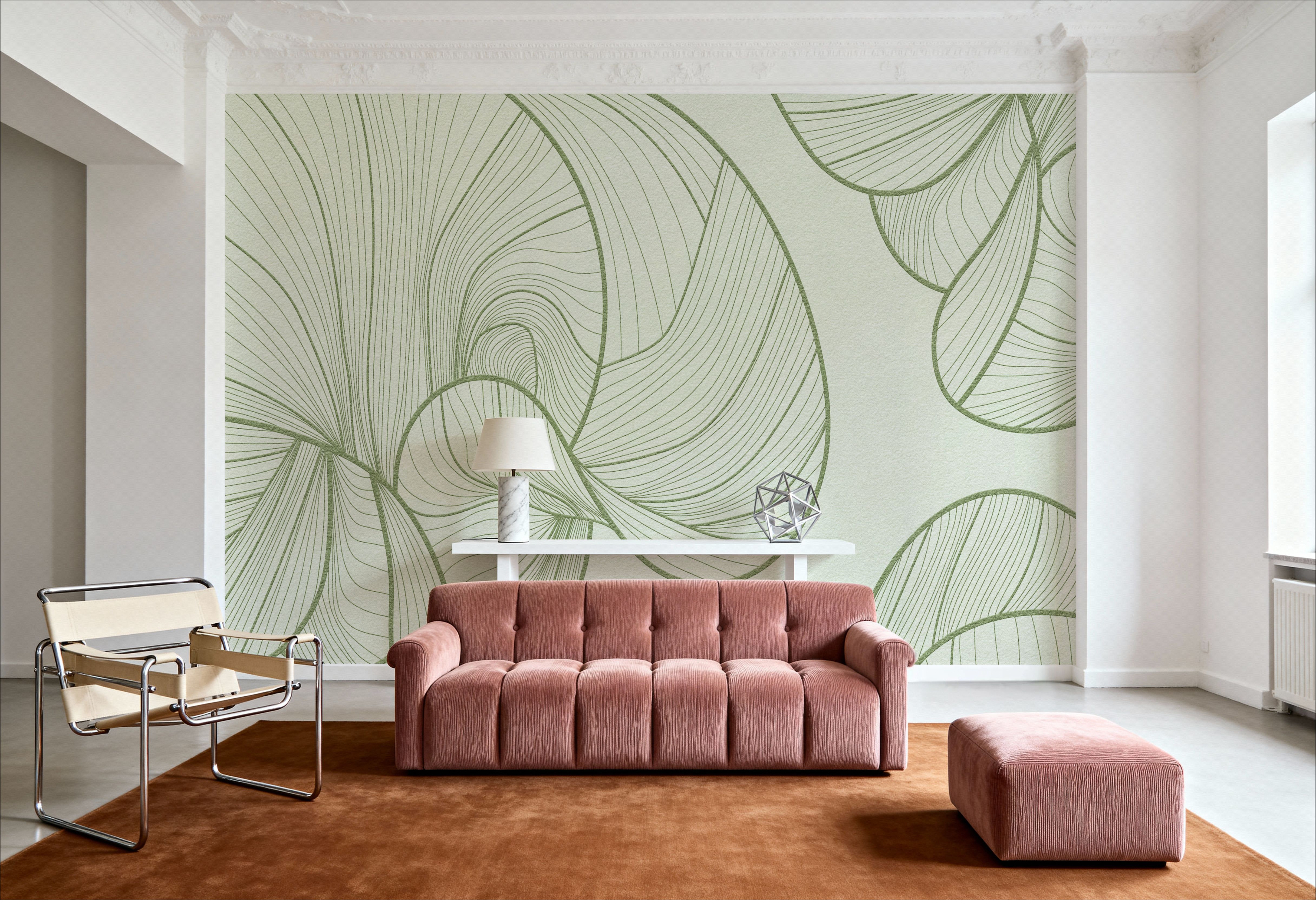 Ease, Green, Tapeten