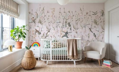 Bird Garden Light Pink