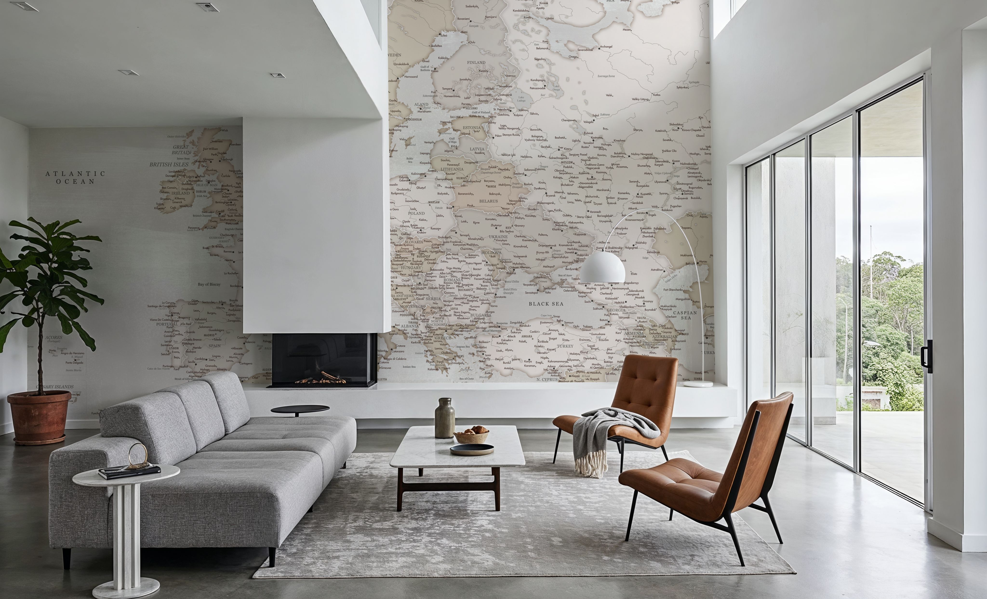 Europe Map Detailed - Lucille