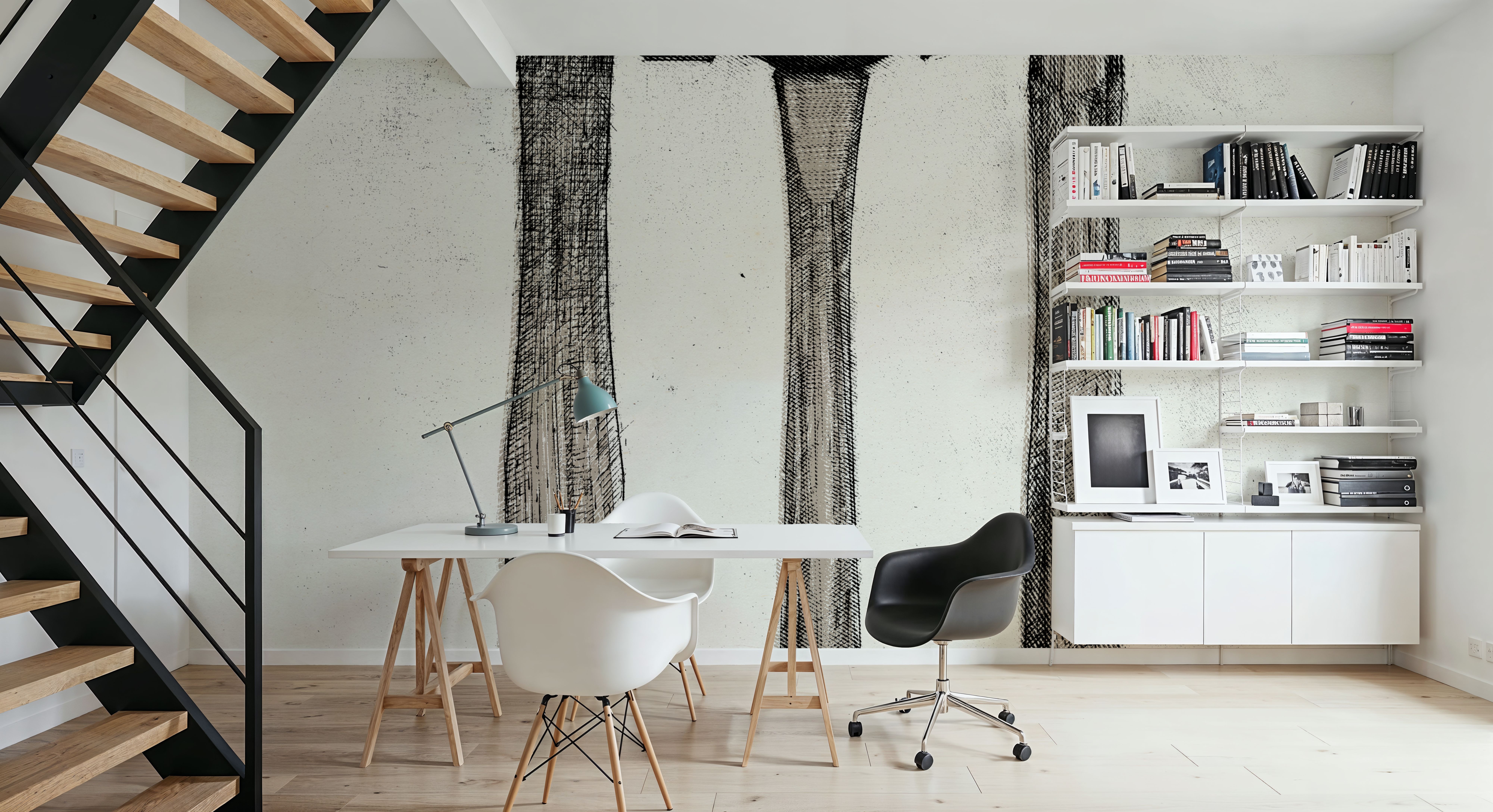 Shed Hammers, Papier peint