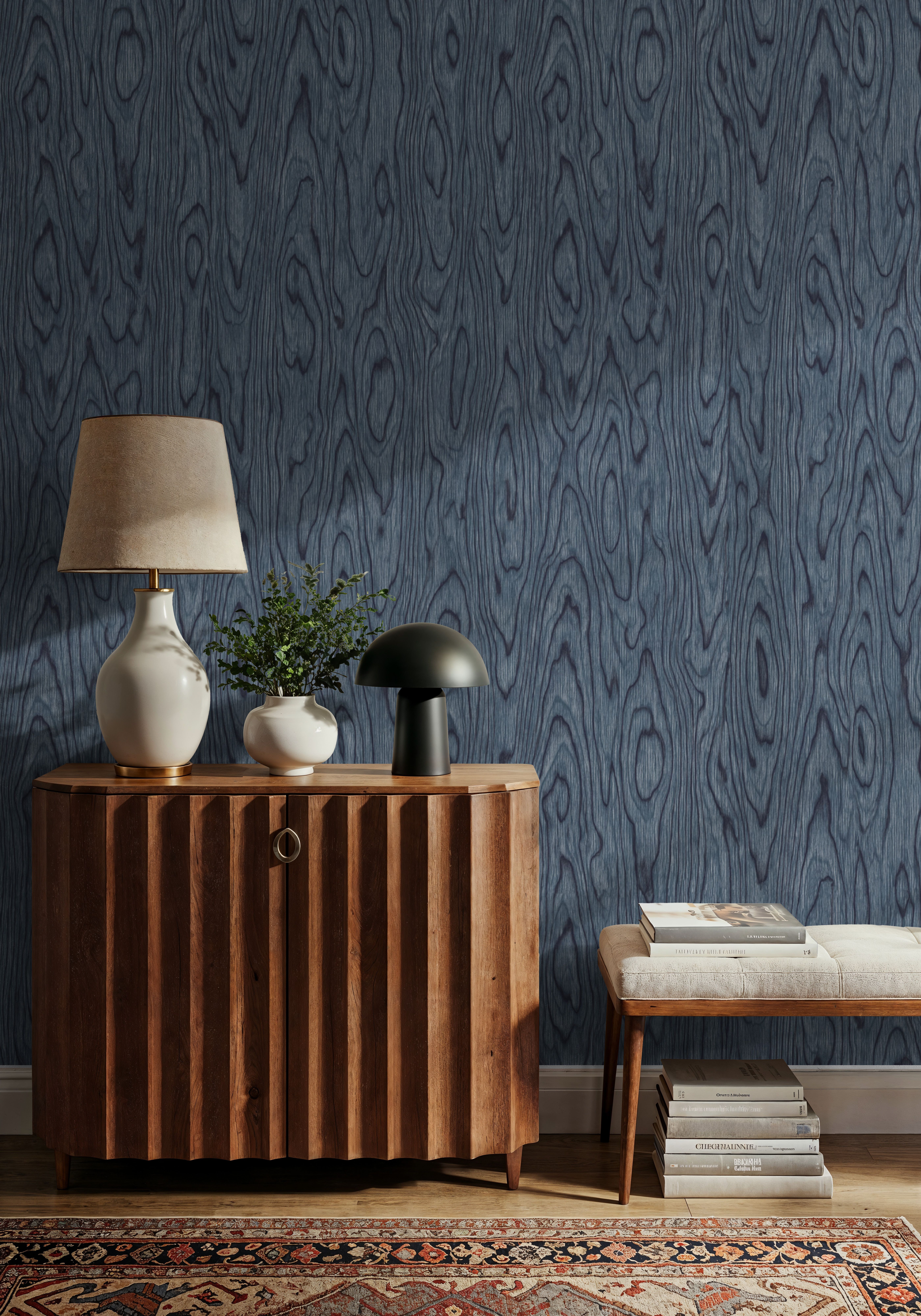 Conoid Grain, Prussian Blue