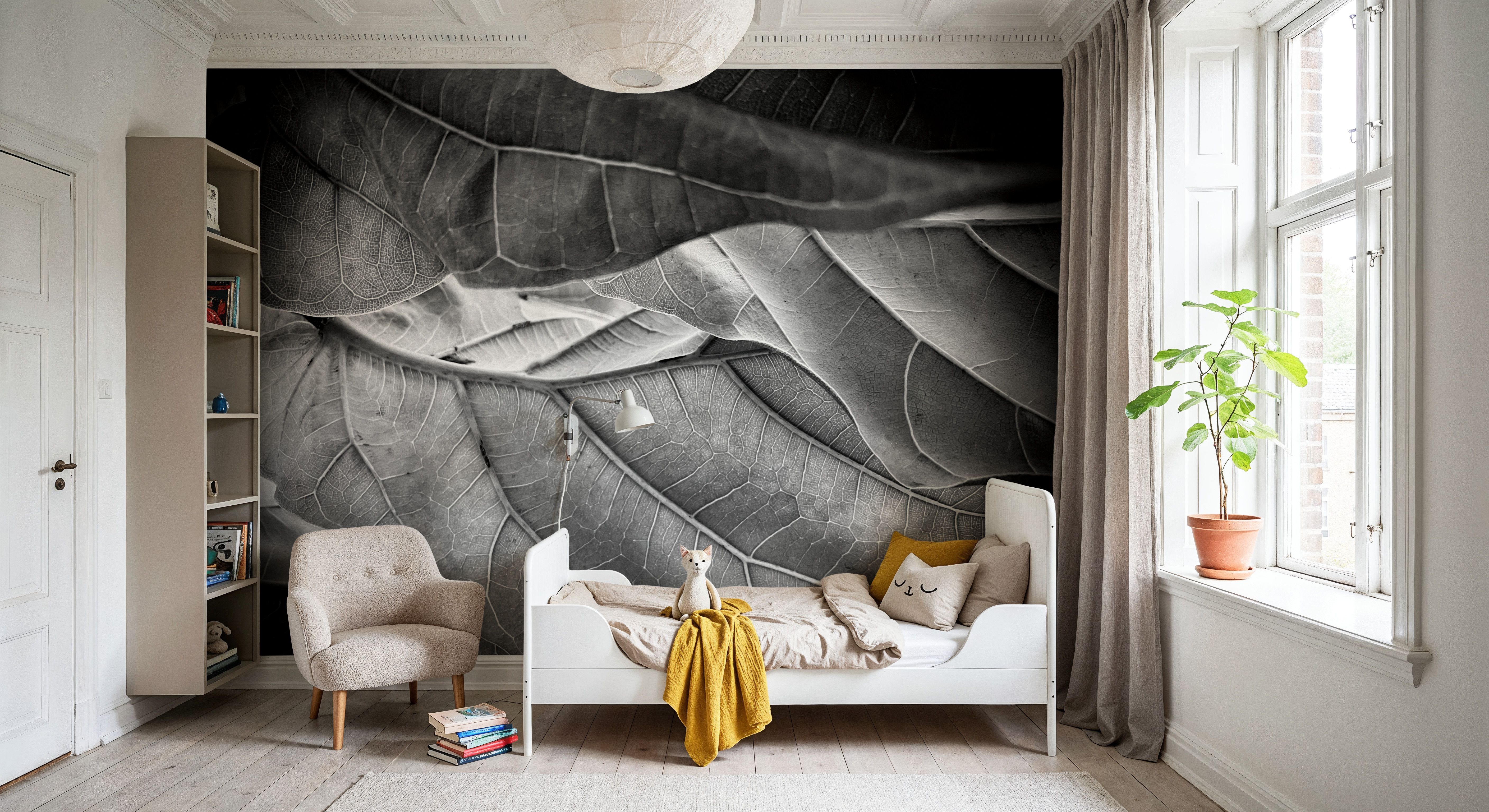 Sunlit Leaf I, Wallpaper