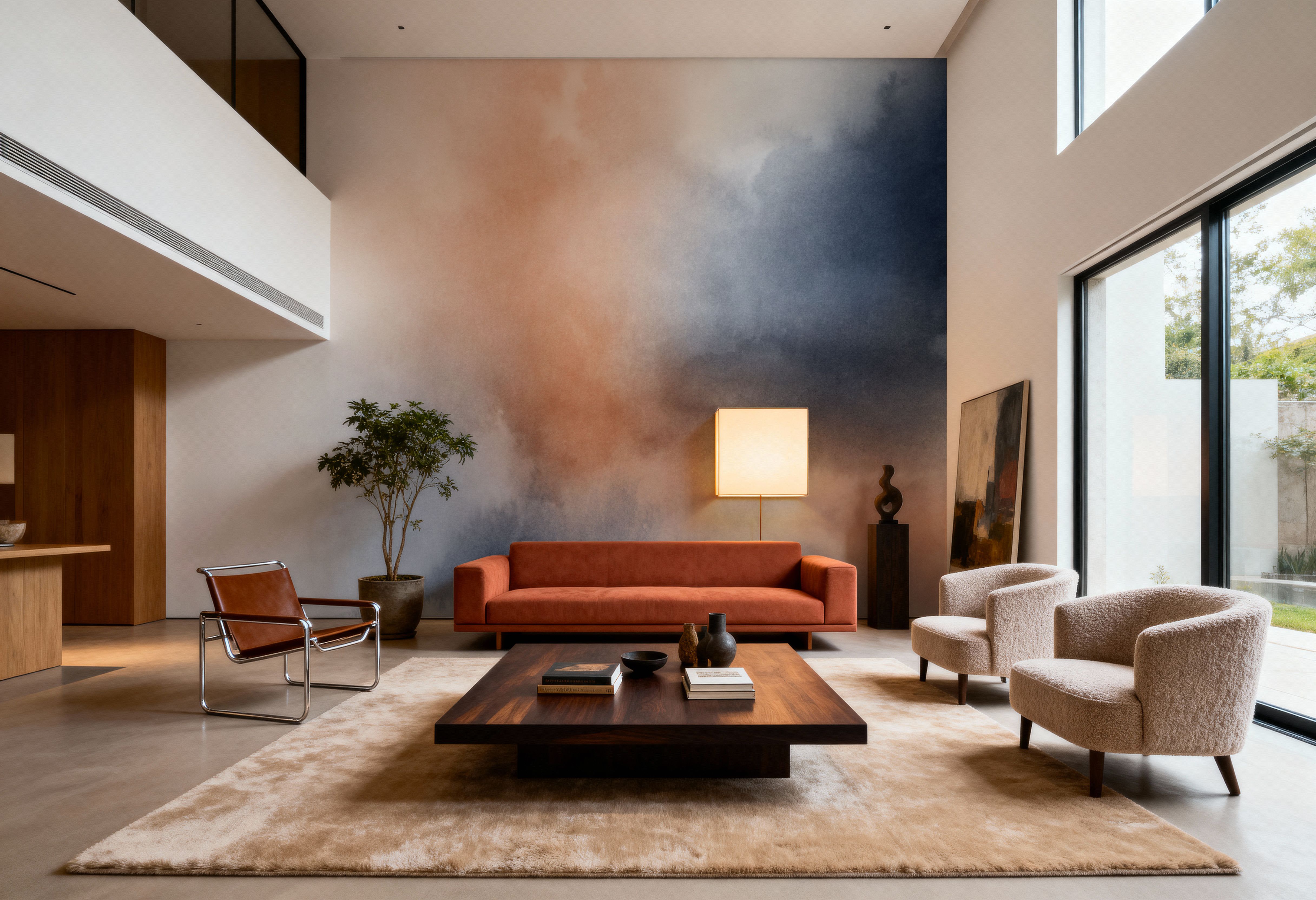 Smoke on River, Wallpaper