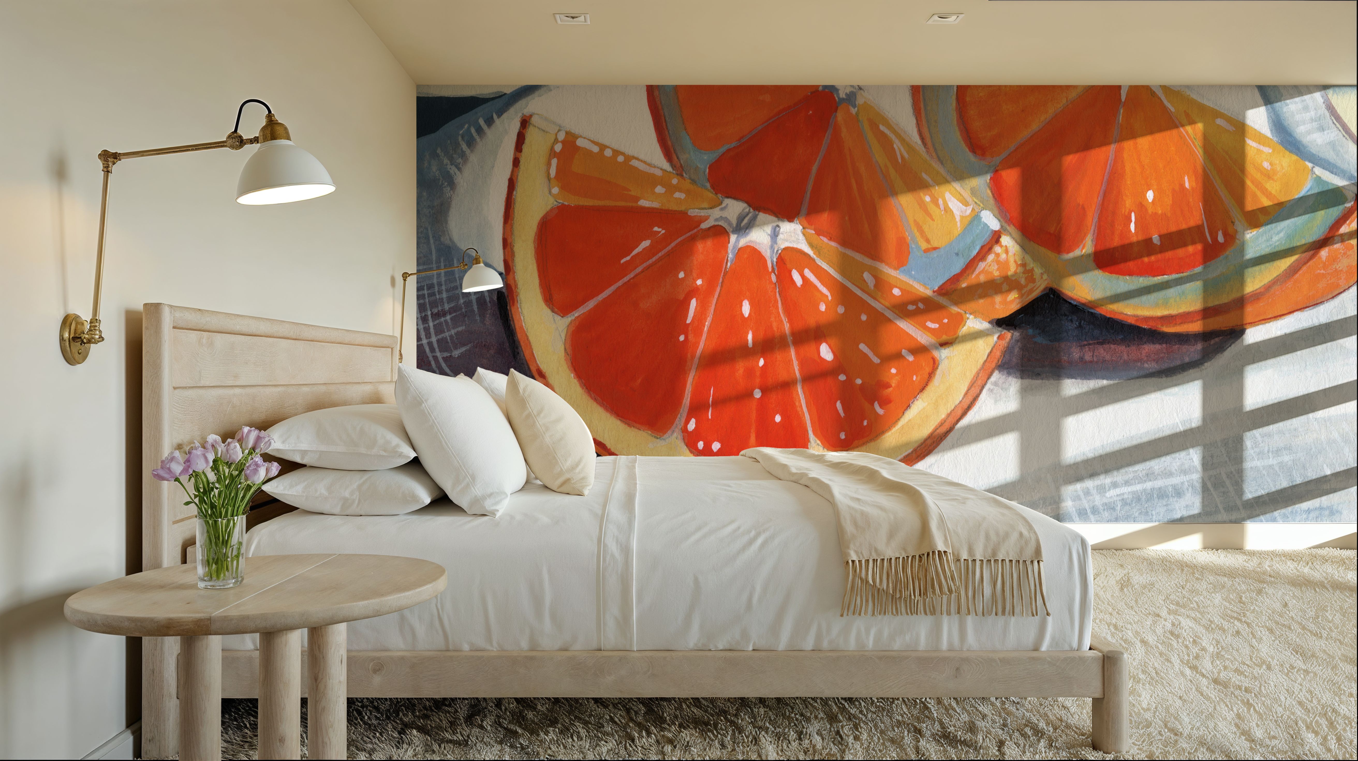 Oranges Catching The Light