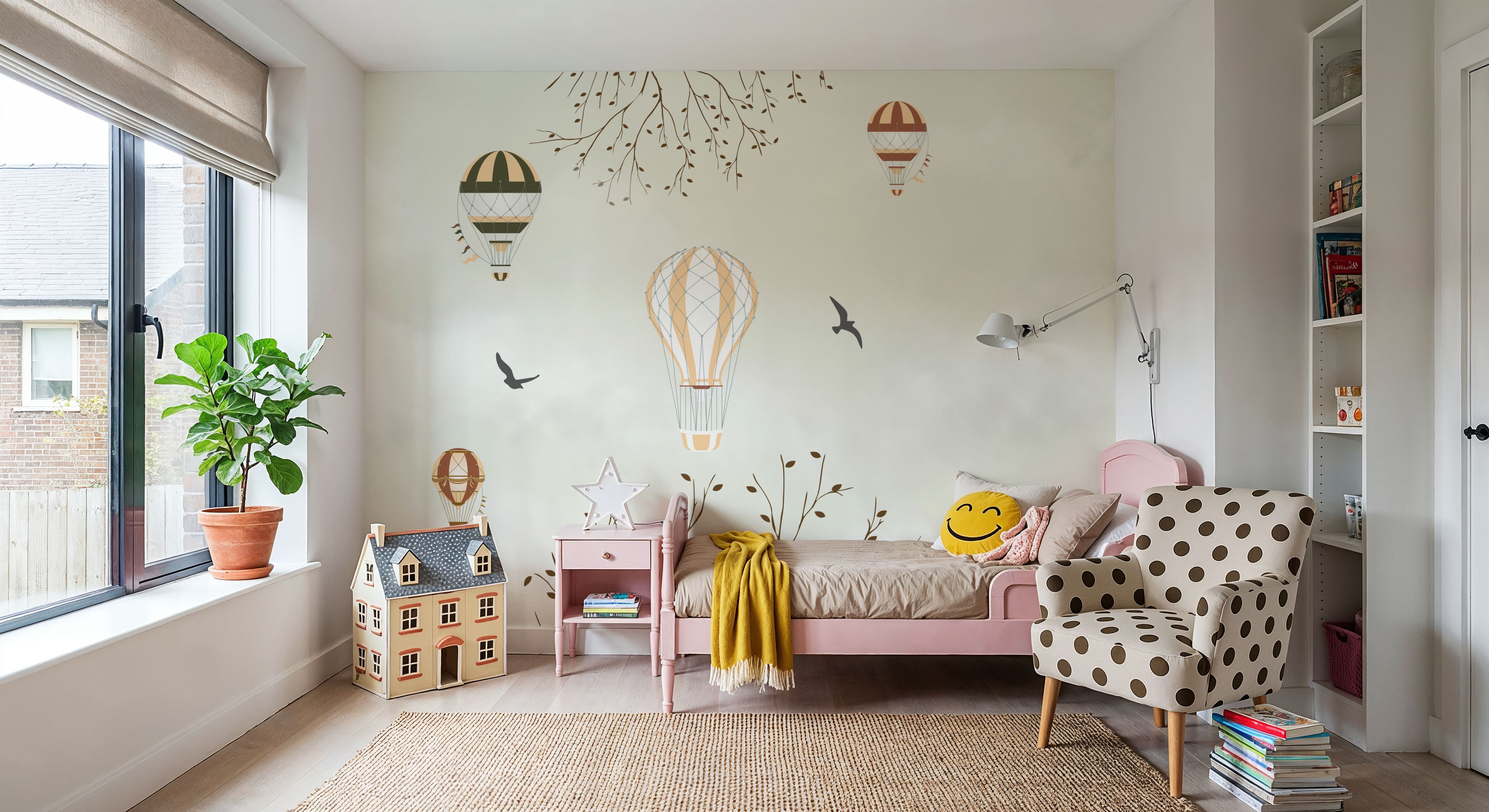 Up and Away, Wallpaper