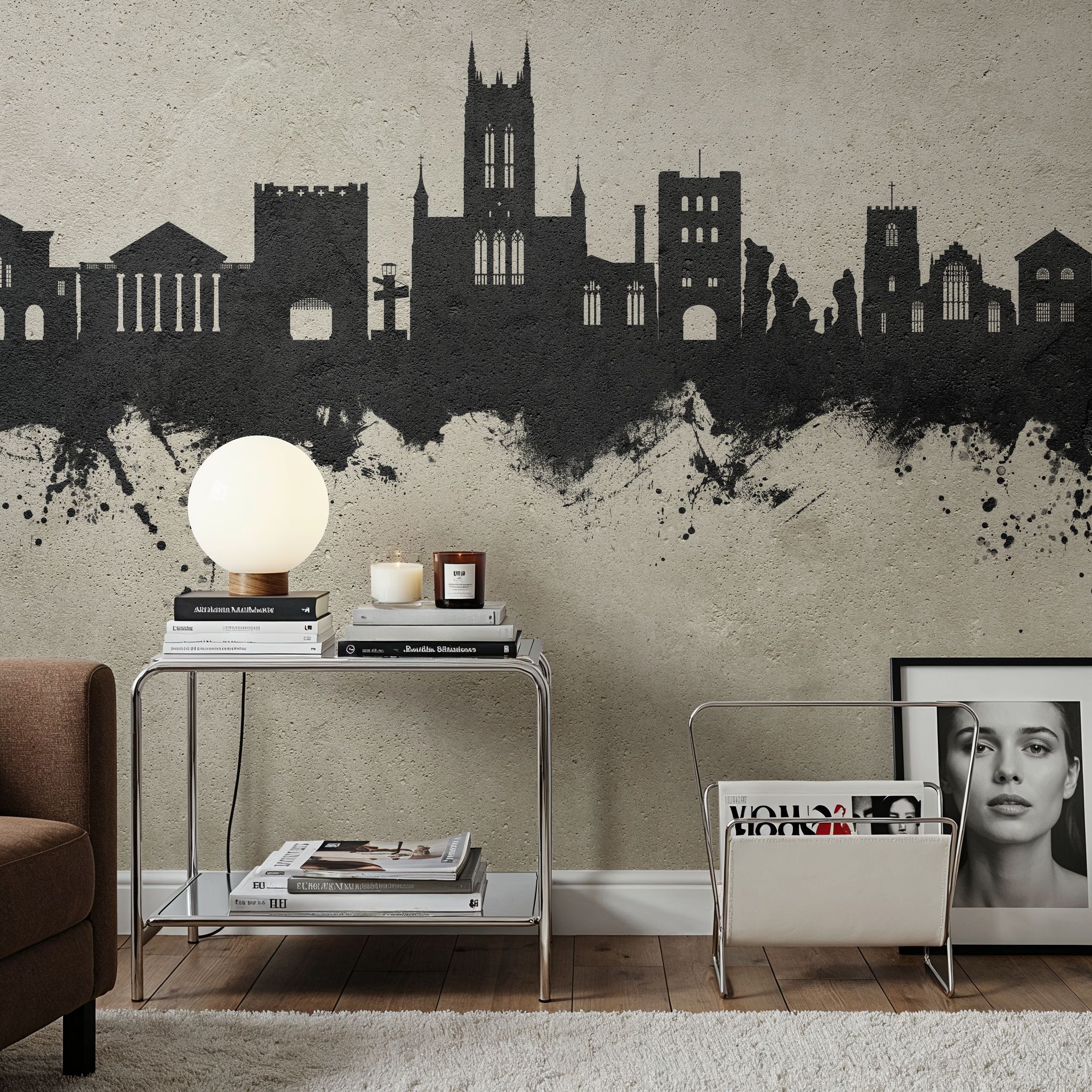 Bury St Edmunds England Skyline Concrete