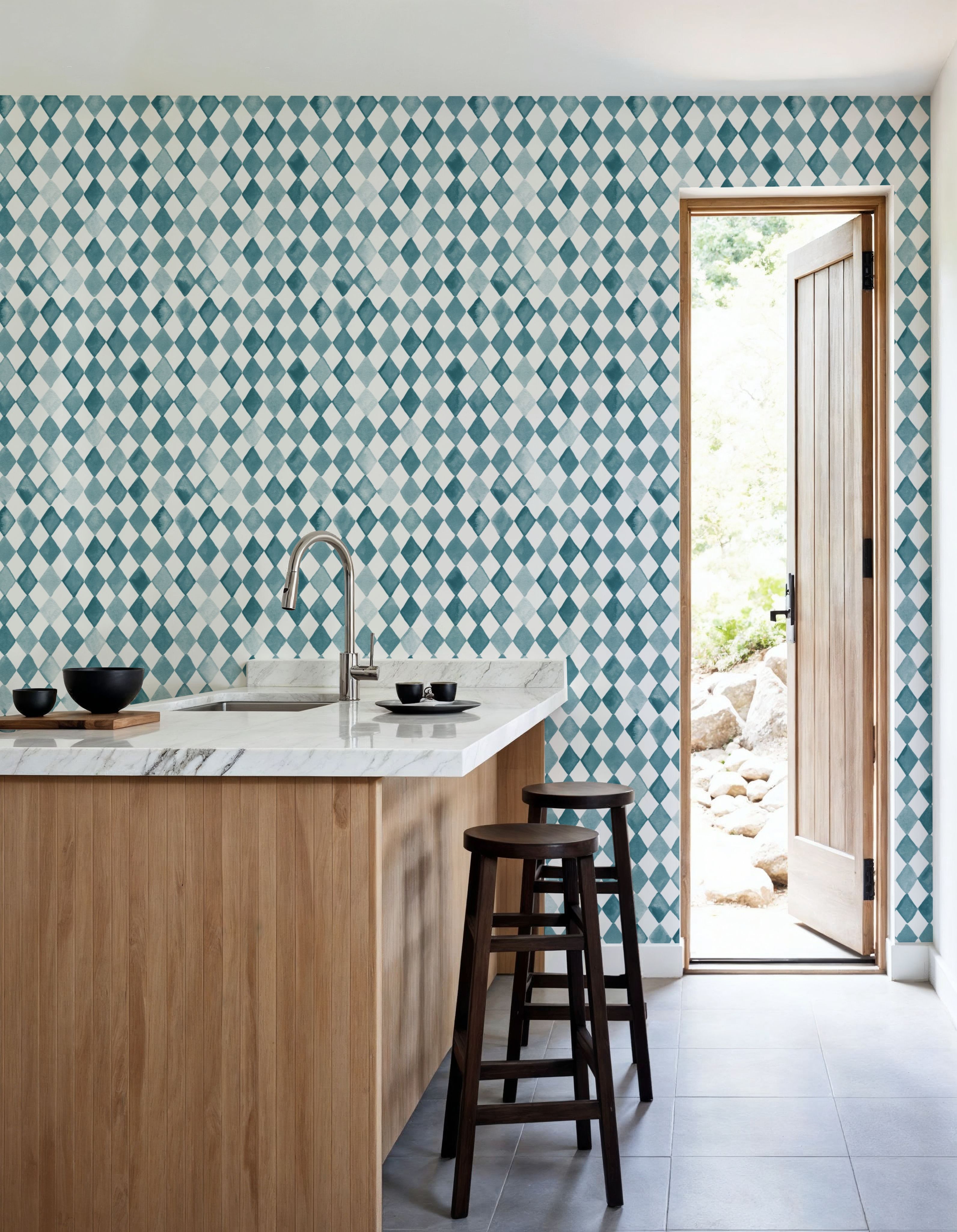 Harlequin Blue