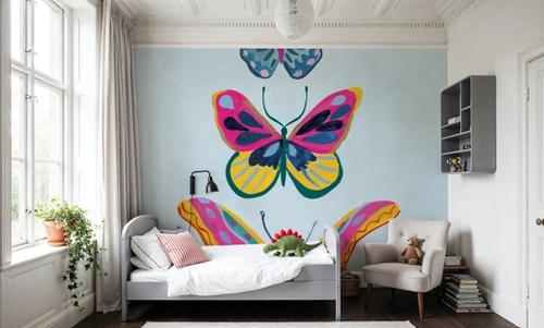 Fluttering I Blue