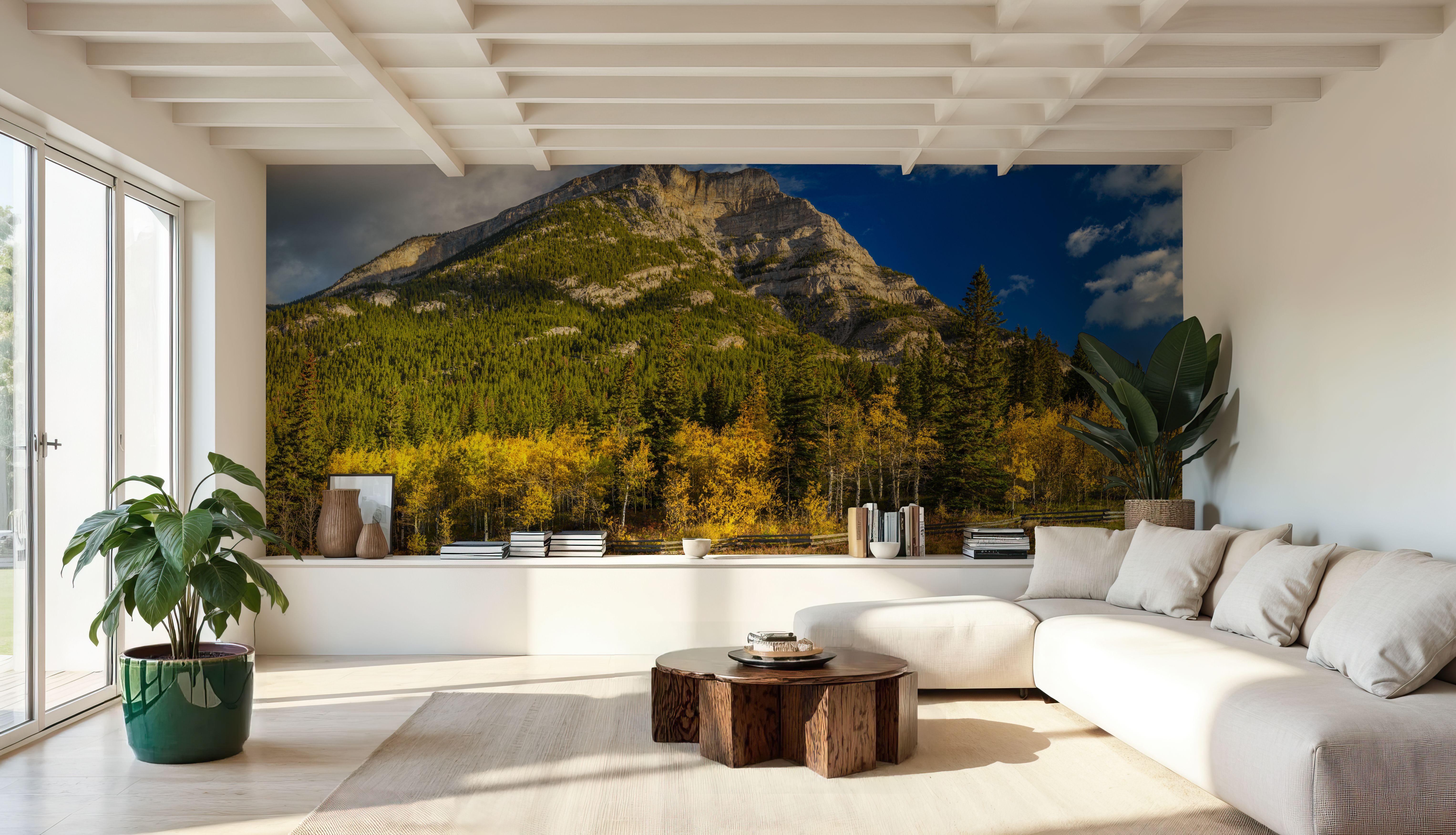 Grotto Mountain, Wallpaper