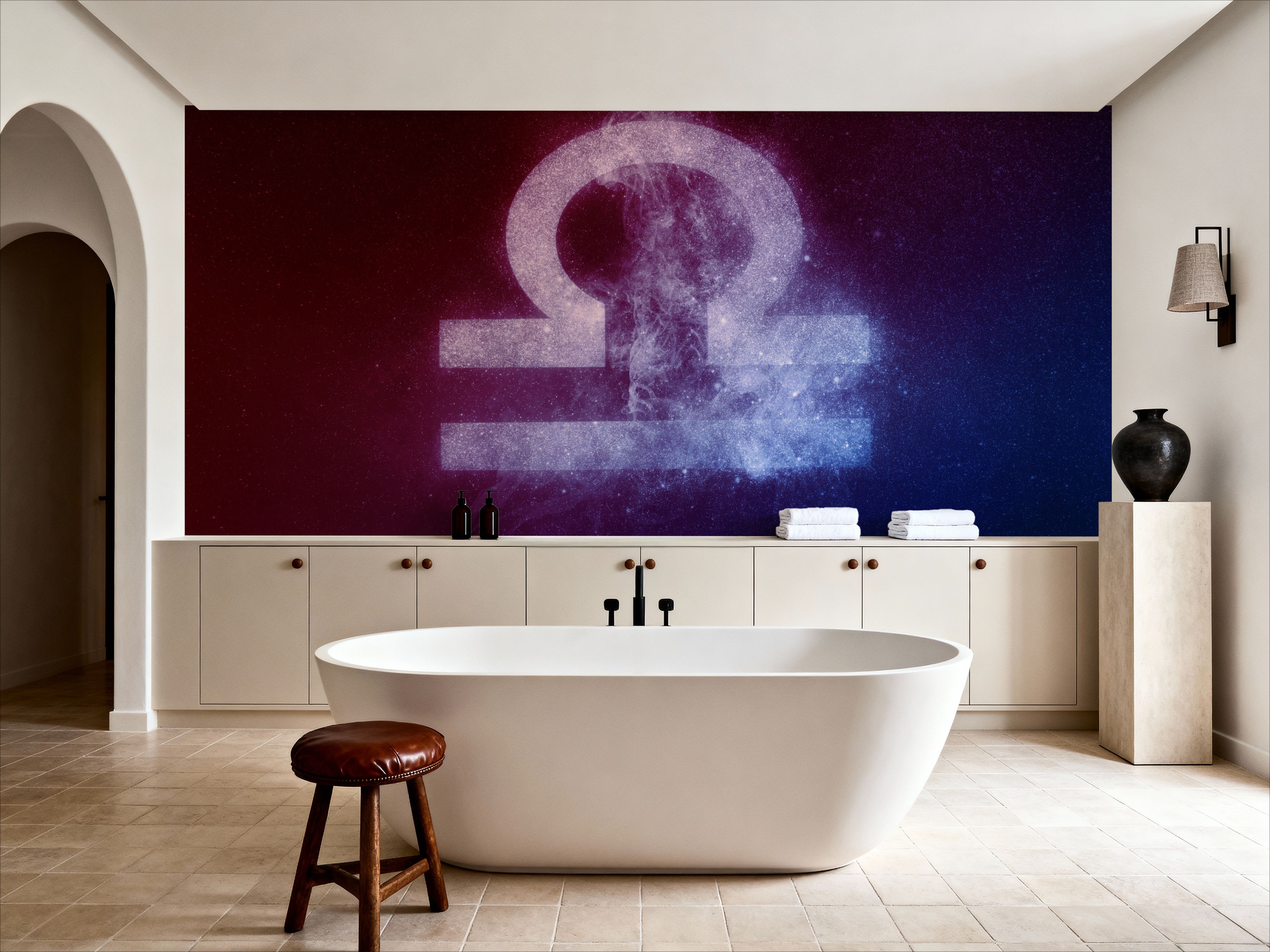 Libra Zodiac of Stars 