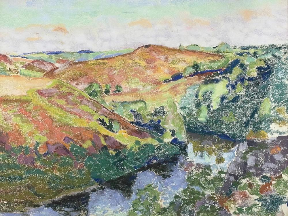 Landscape in Crozant