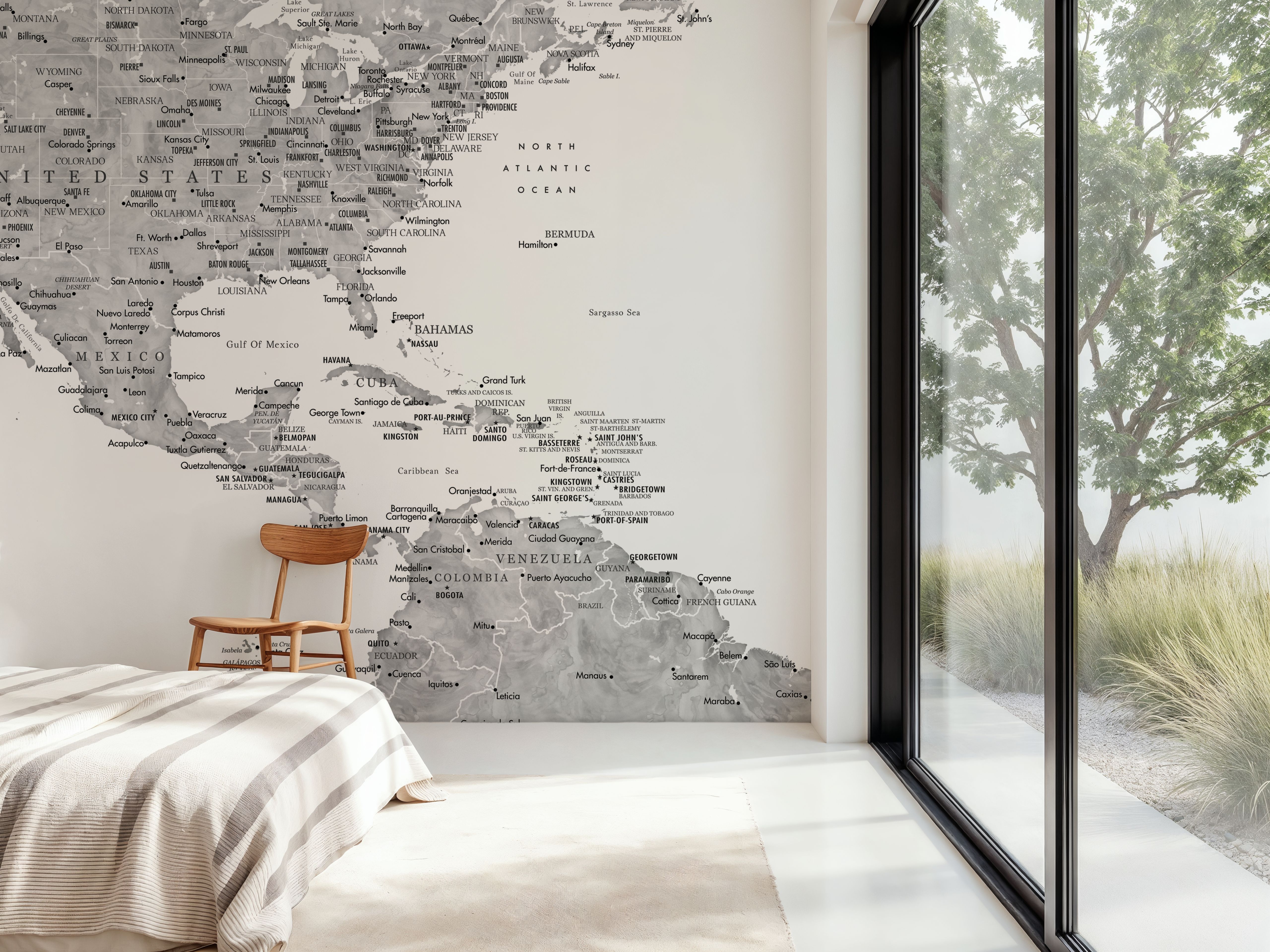 US Mexico Caribbean Map - Jimmy, Wallpaper