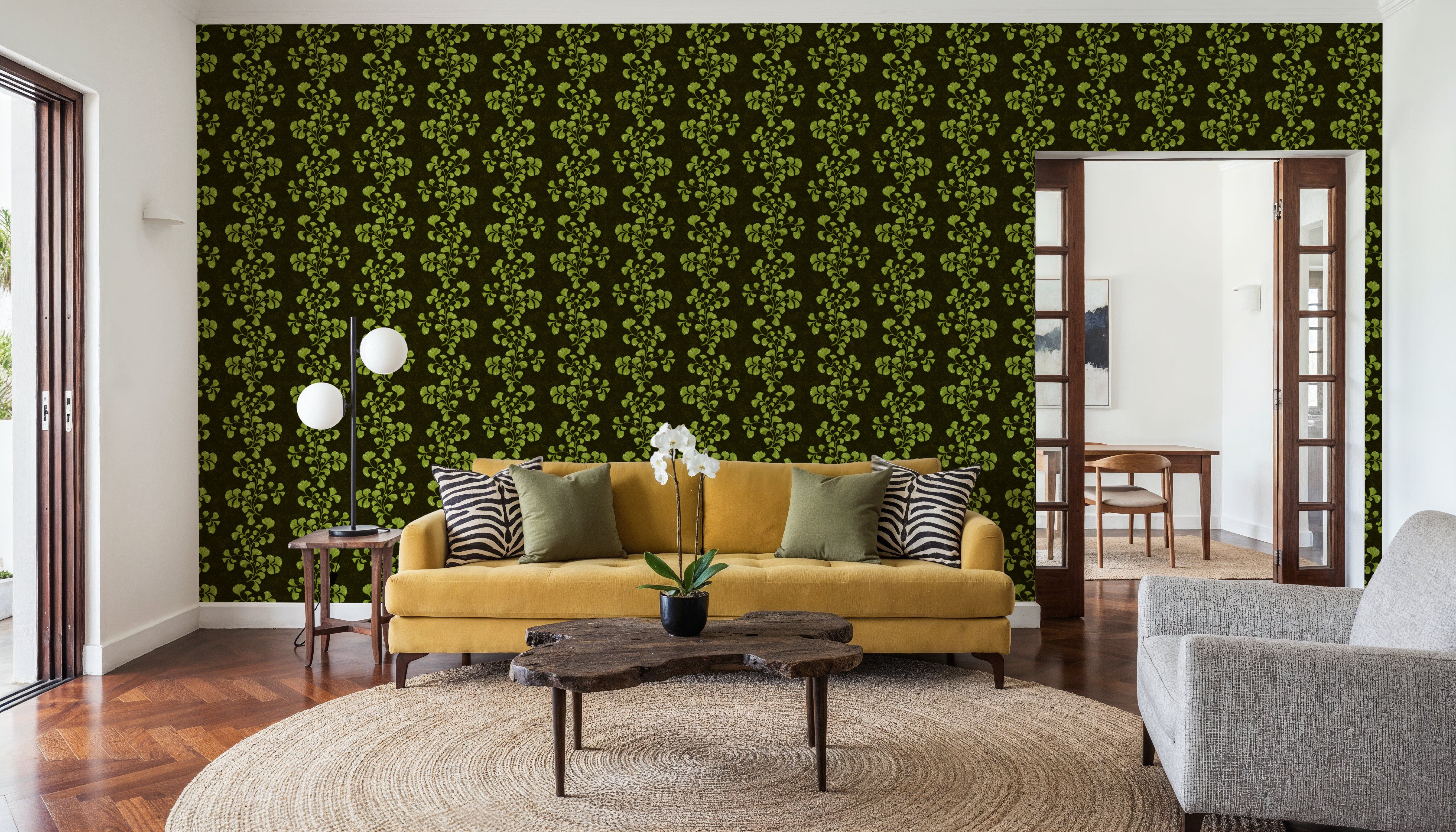 Fern Stripes, Fresh Green