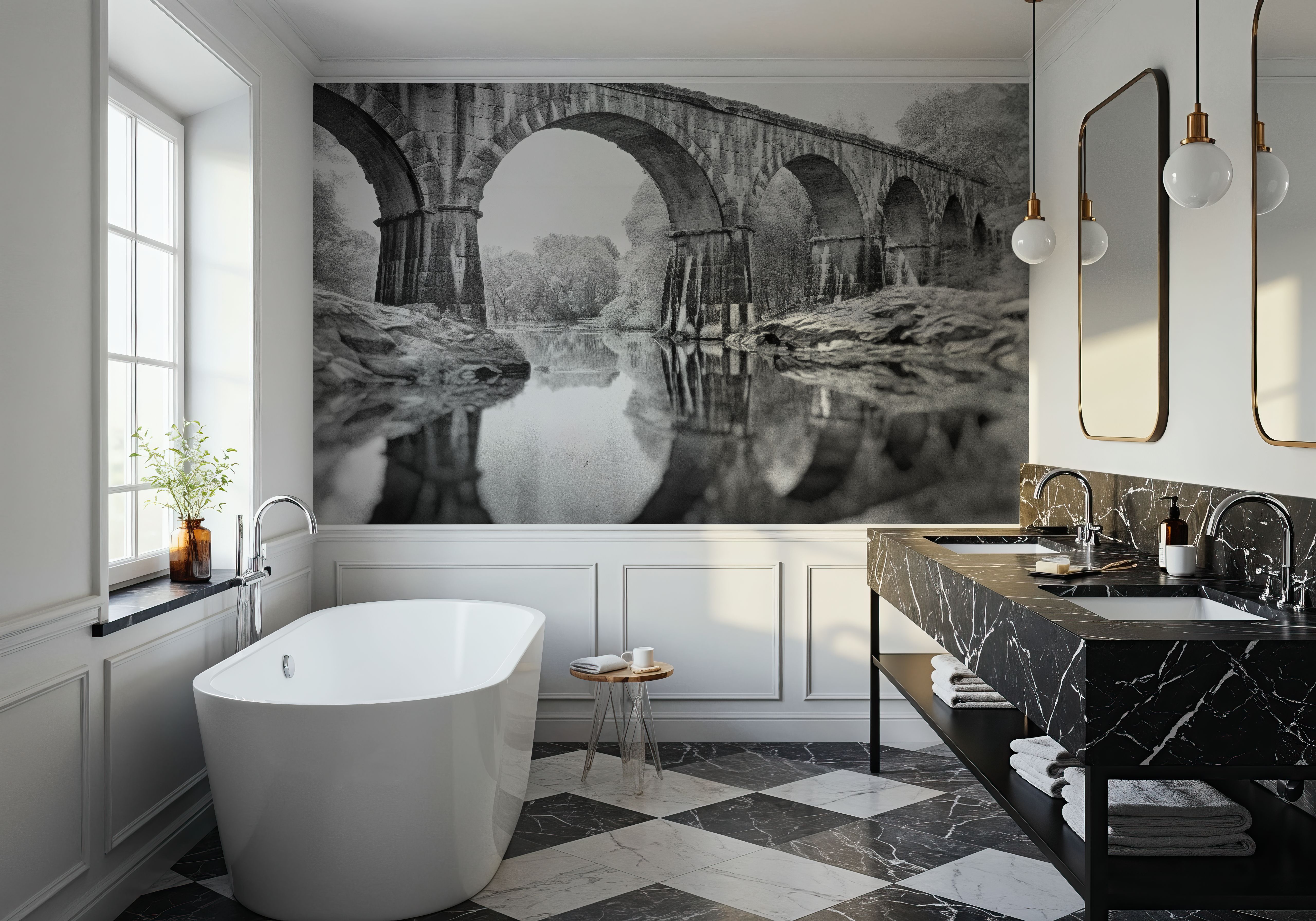 Acqueduct II, Wallpaper