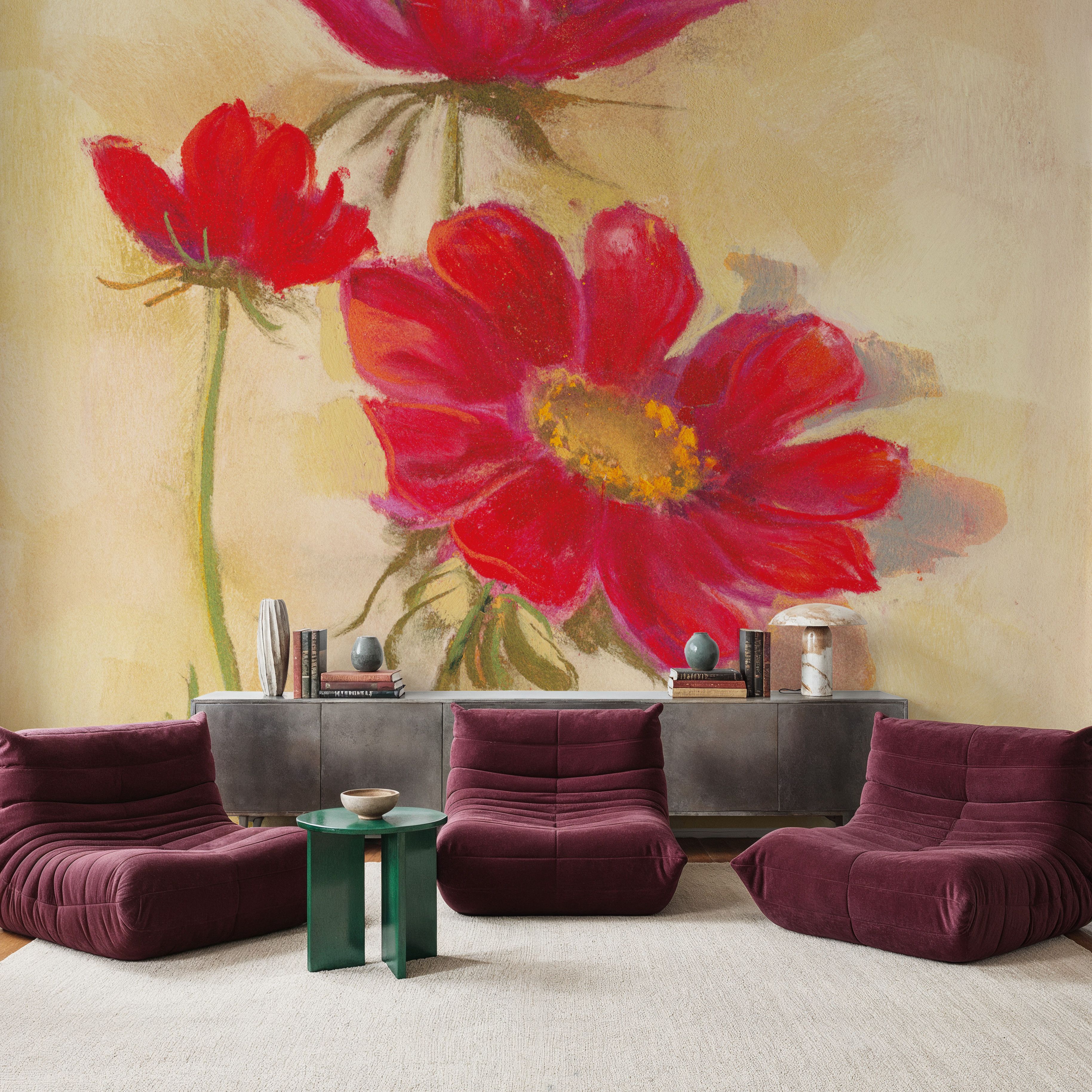 Spicy Red Cosmos