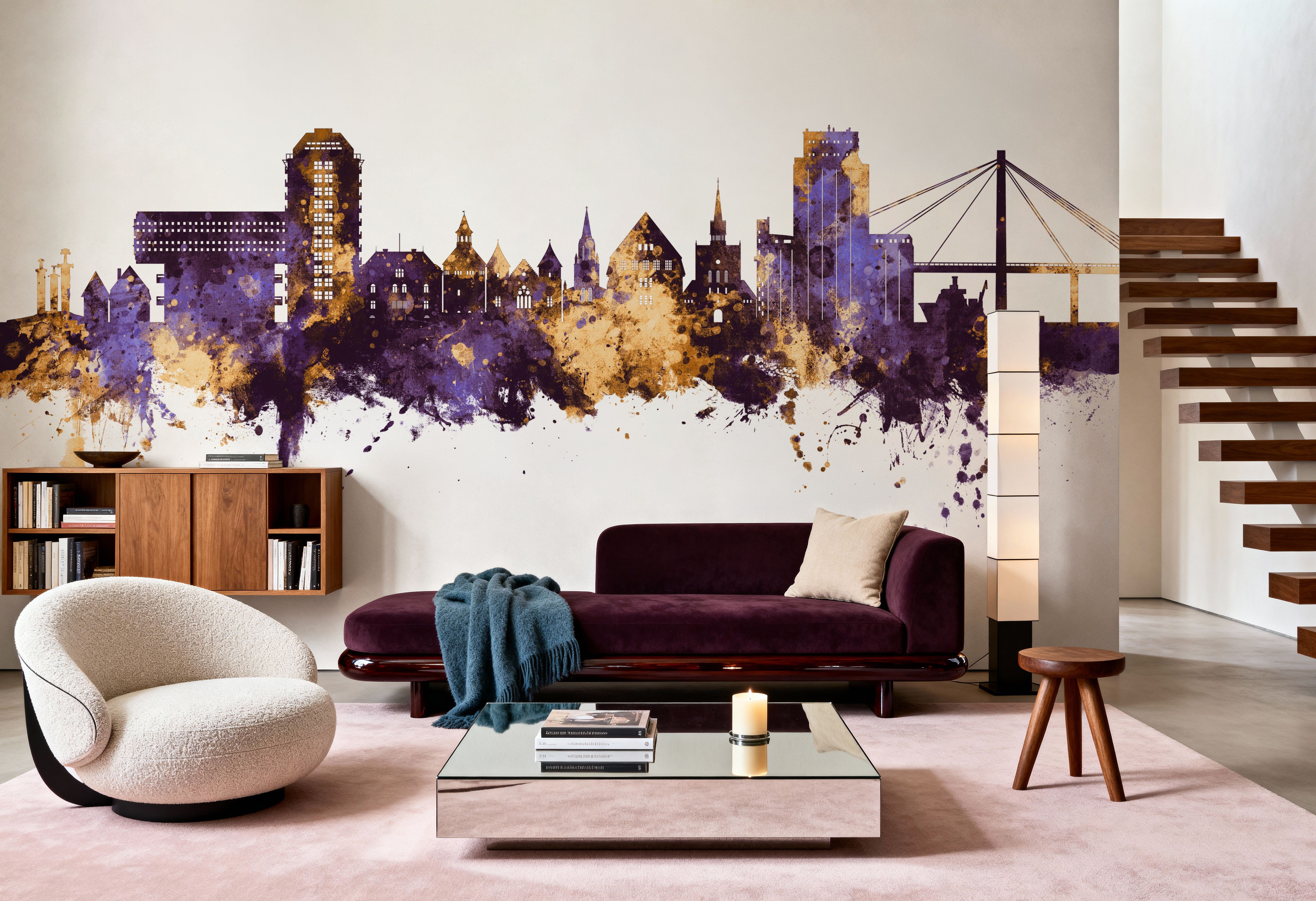 Purple & Gold