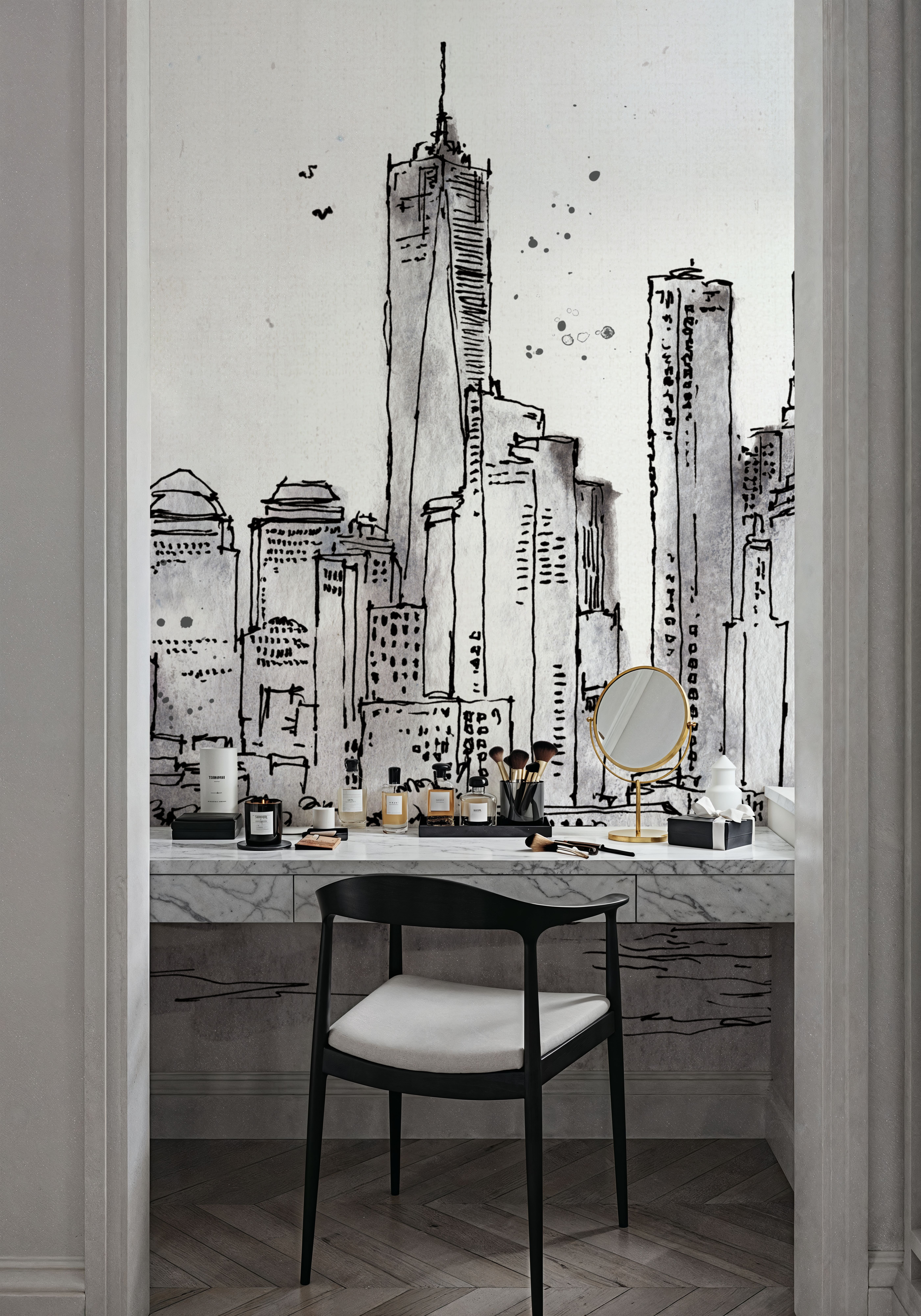 Skyline Sketches New York