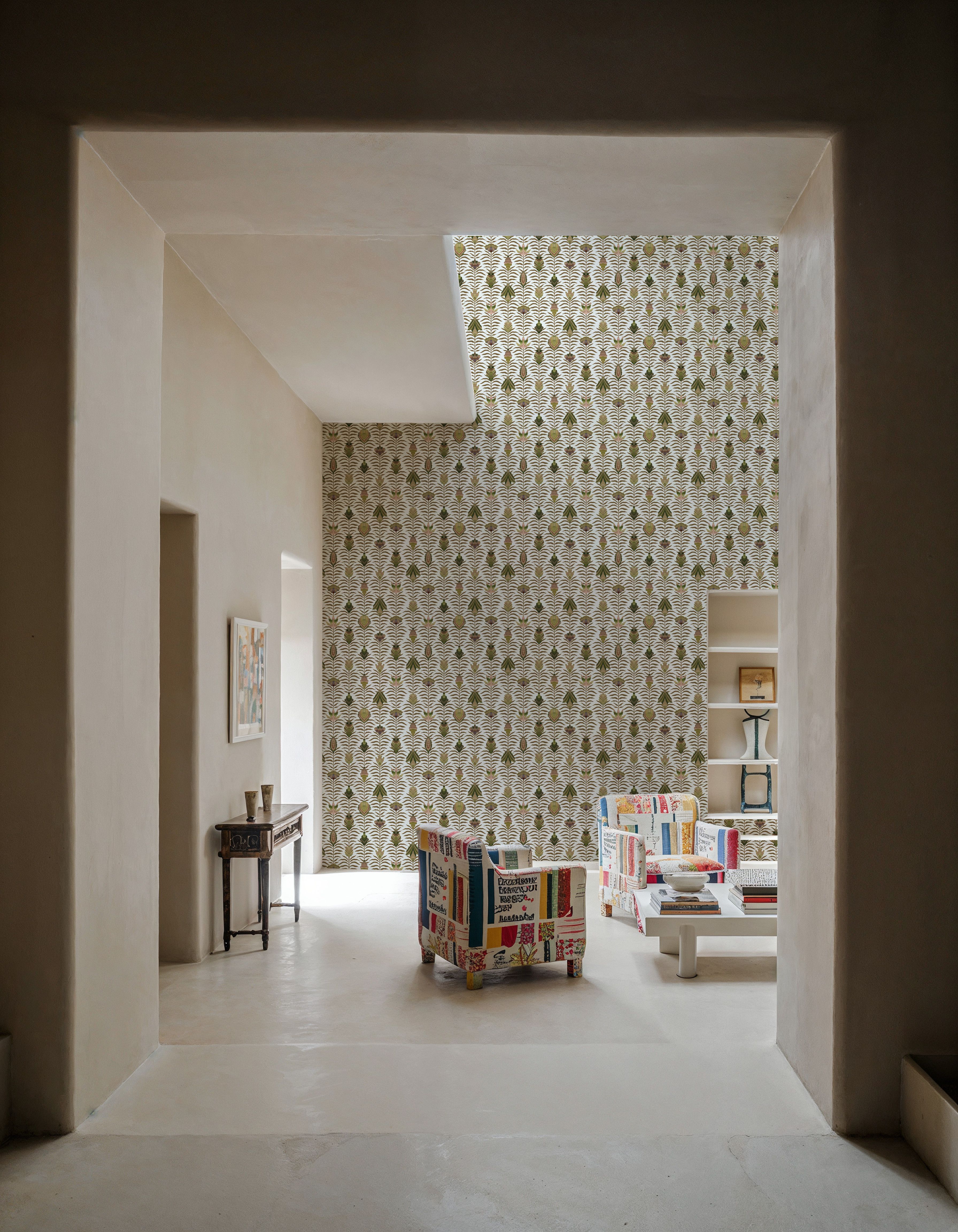 Marble Papers Flowers V.2, Spring Green