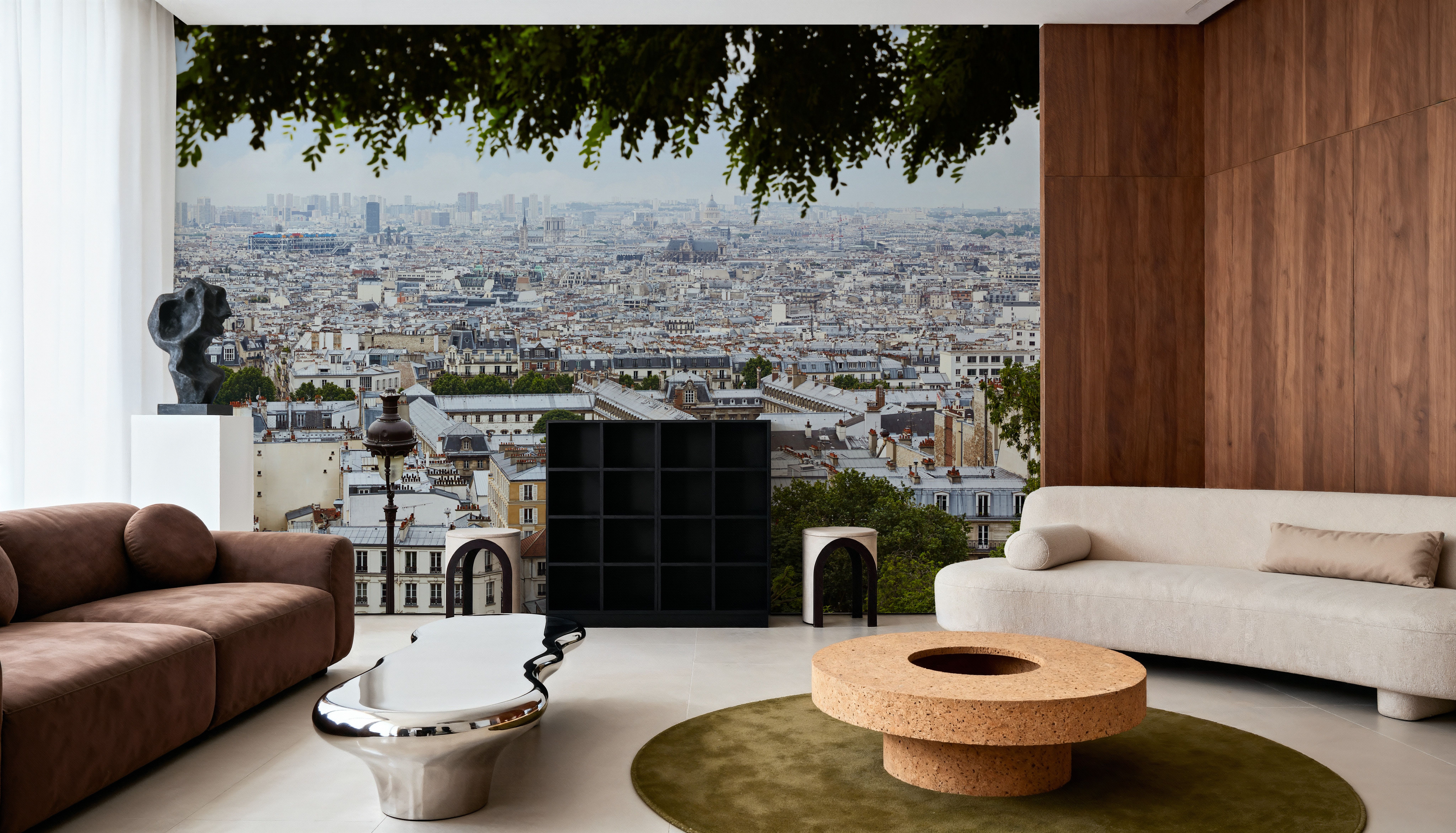 Paris Skyline From Montmartre