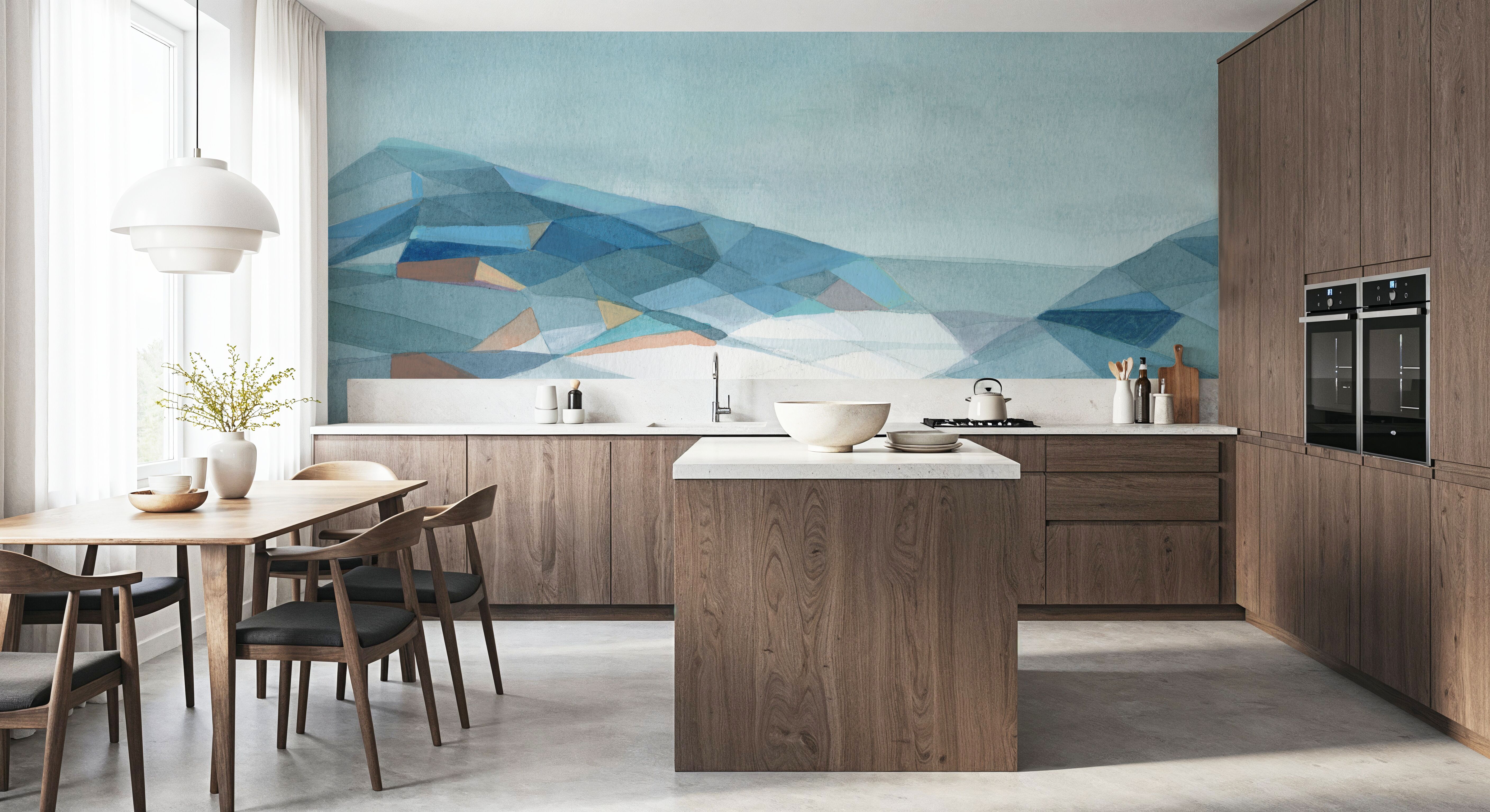 Geo Mountain, Wallpaper