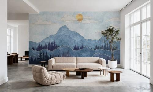 Blue Haze Mountains