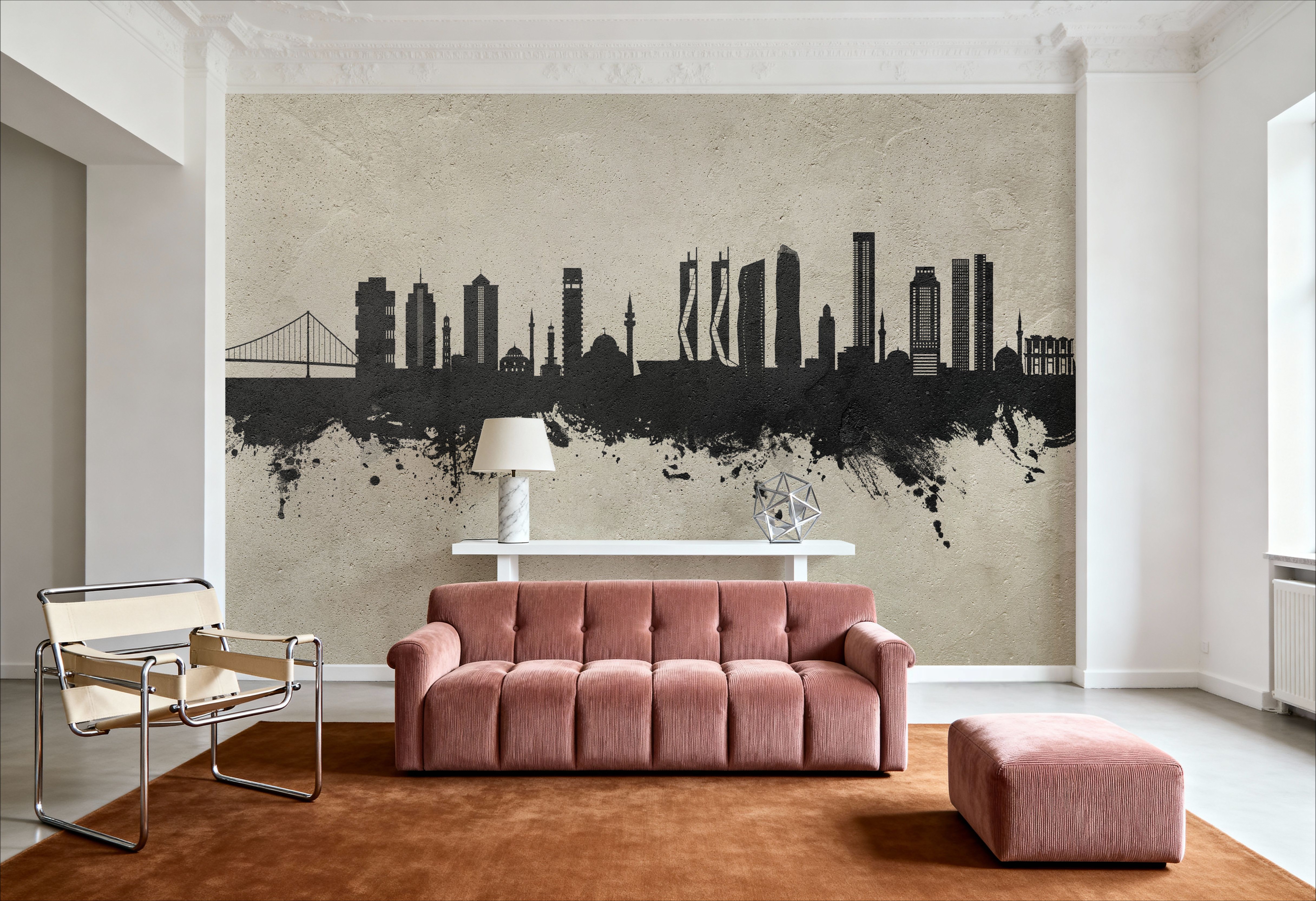 Izmir Turkey Skyline Concrete