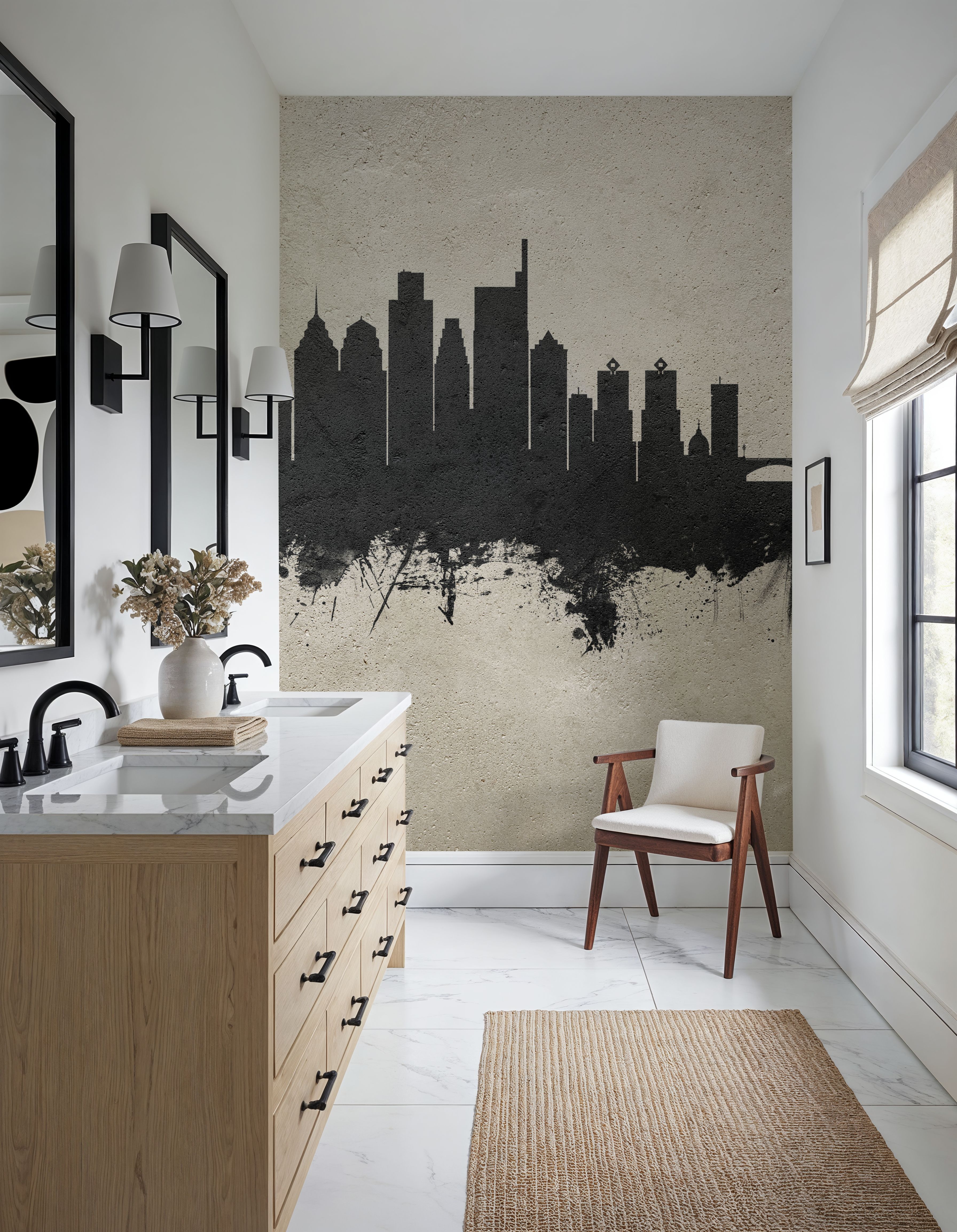 Philadelphia Skyline Concrete