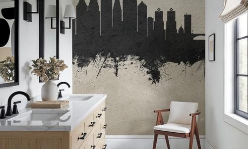 Philadelphia Skyline Concrete