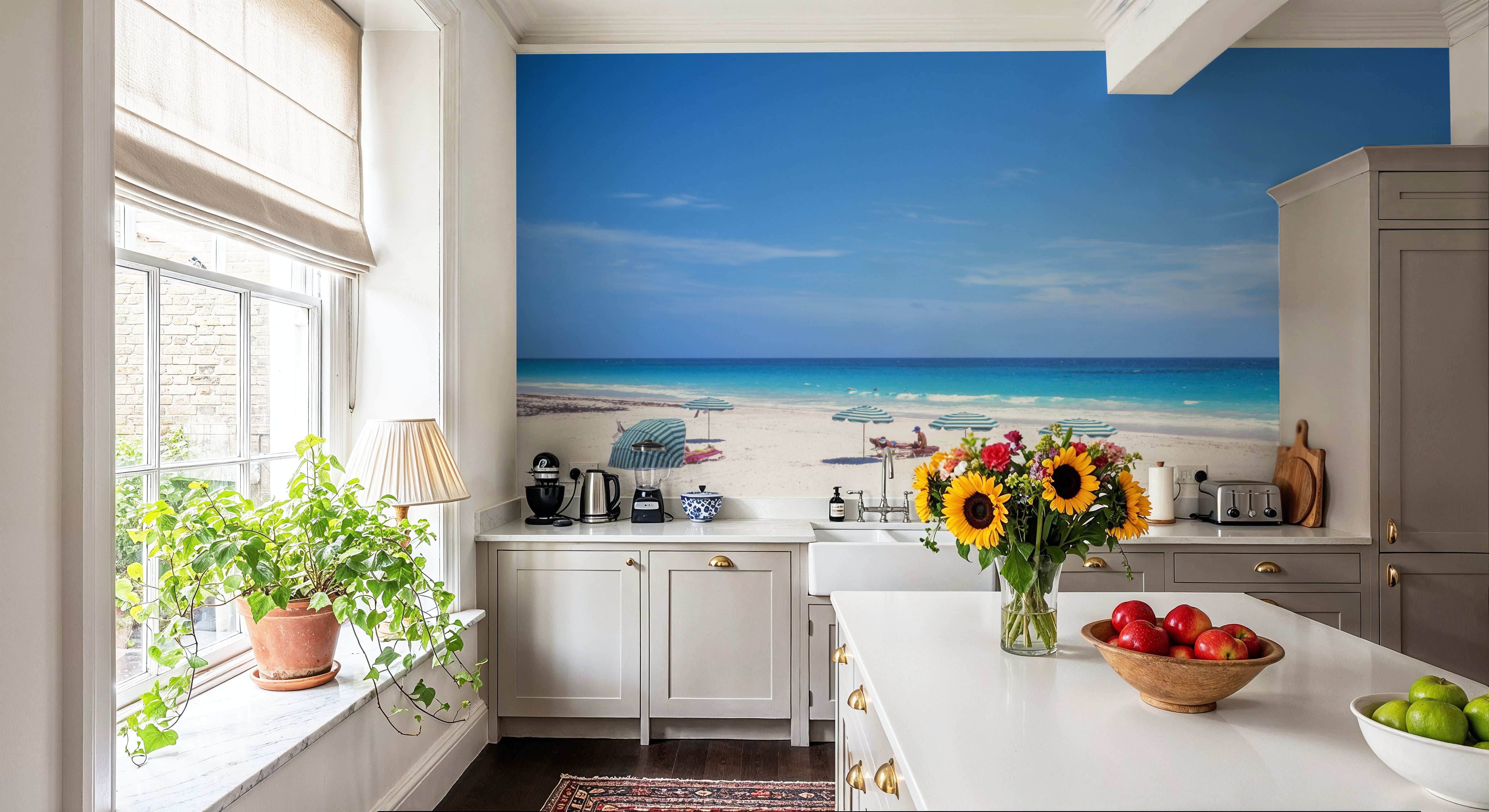 Serene Umbrella Shores