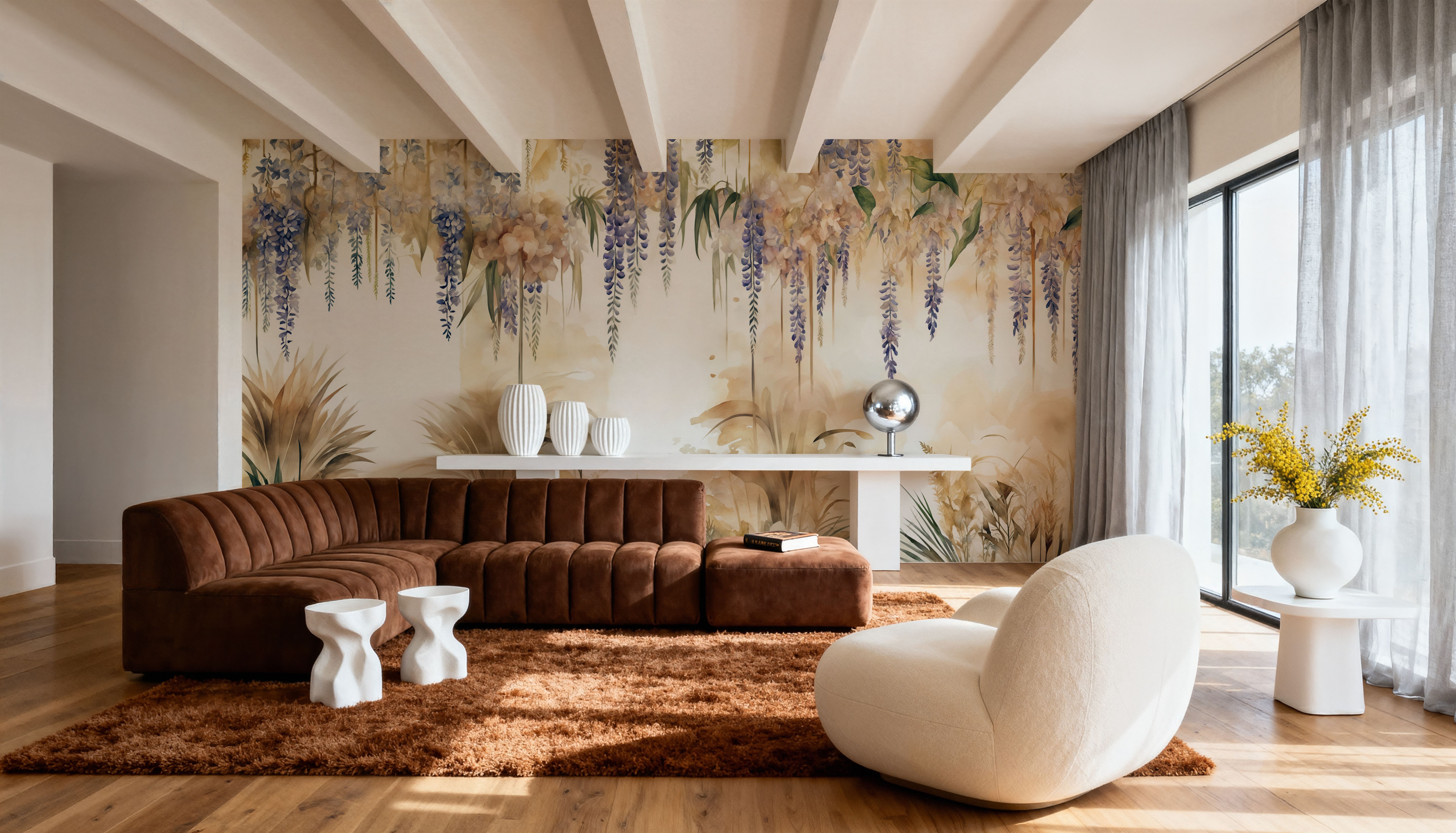 Wisteria Garden Vivid