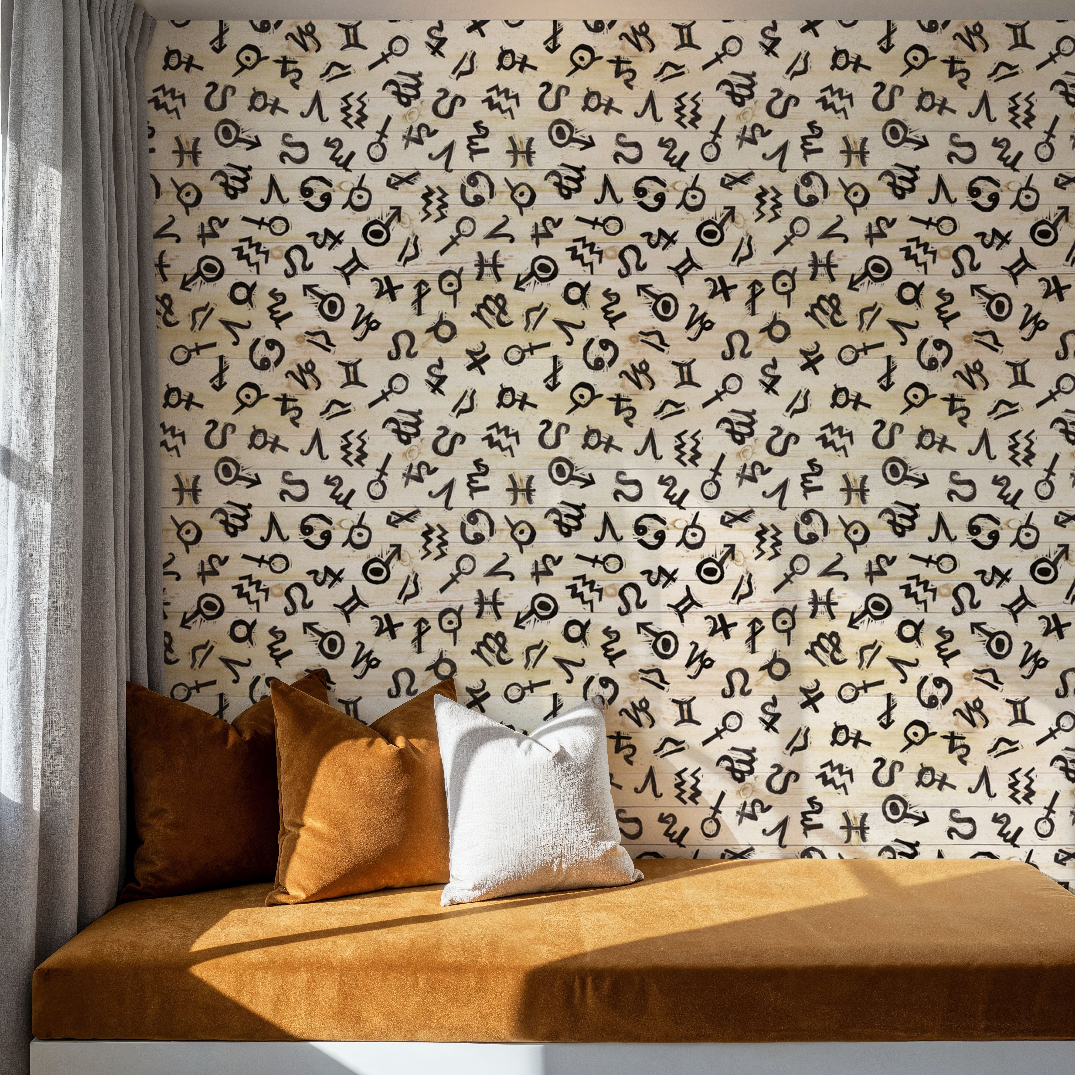 Mystical Signs White