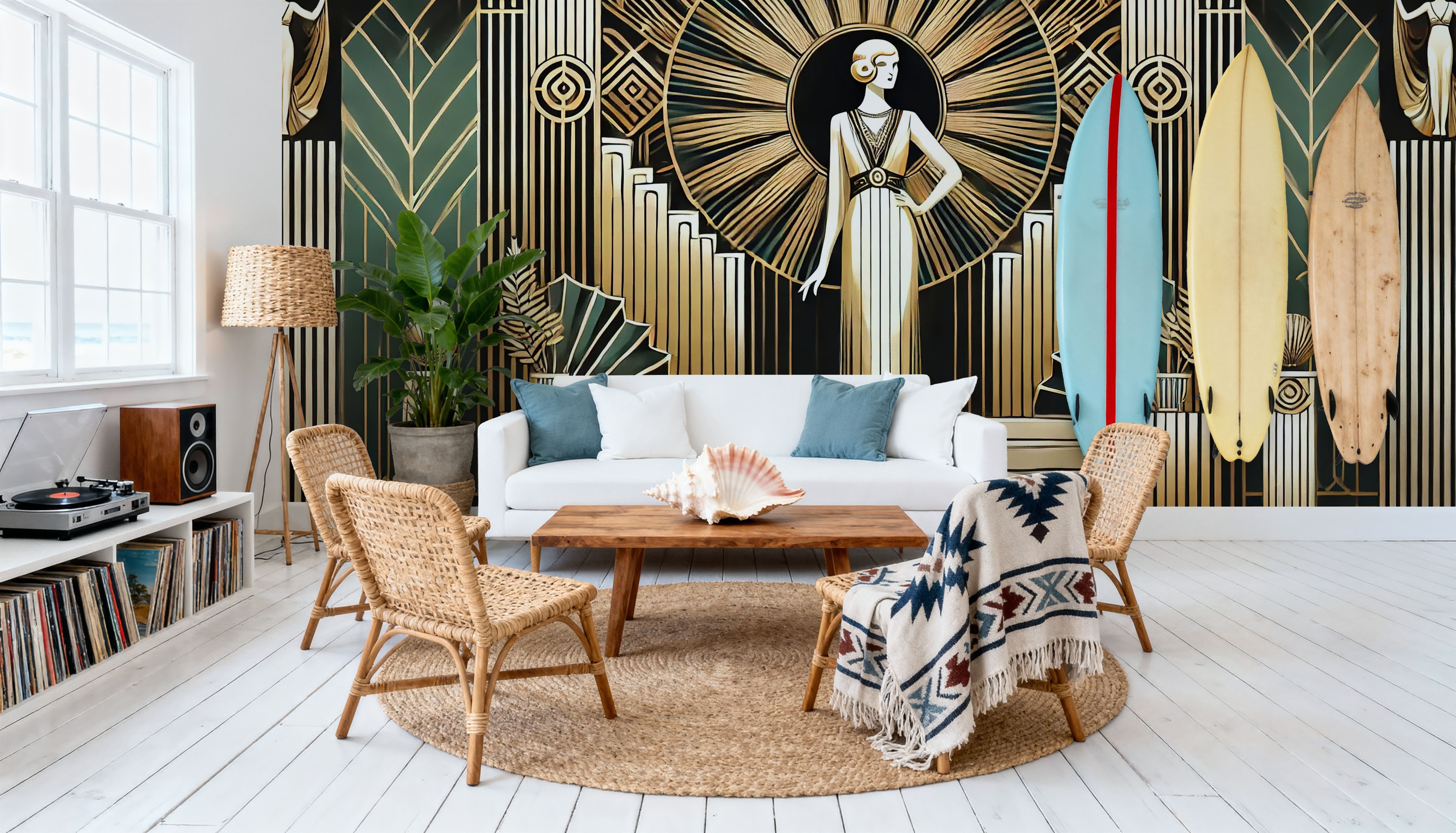 Golden Twenties Flair in Art Deco