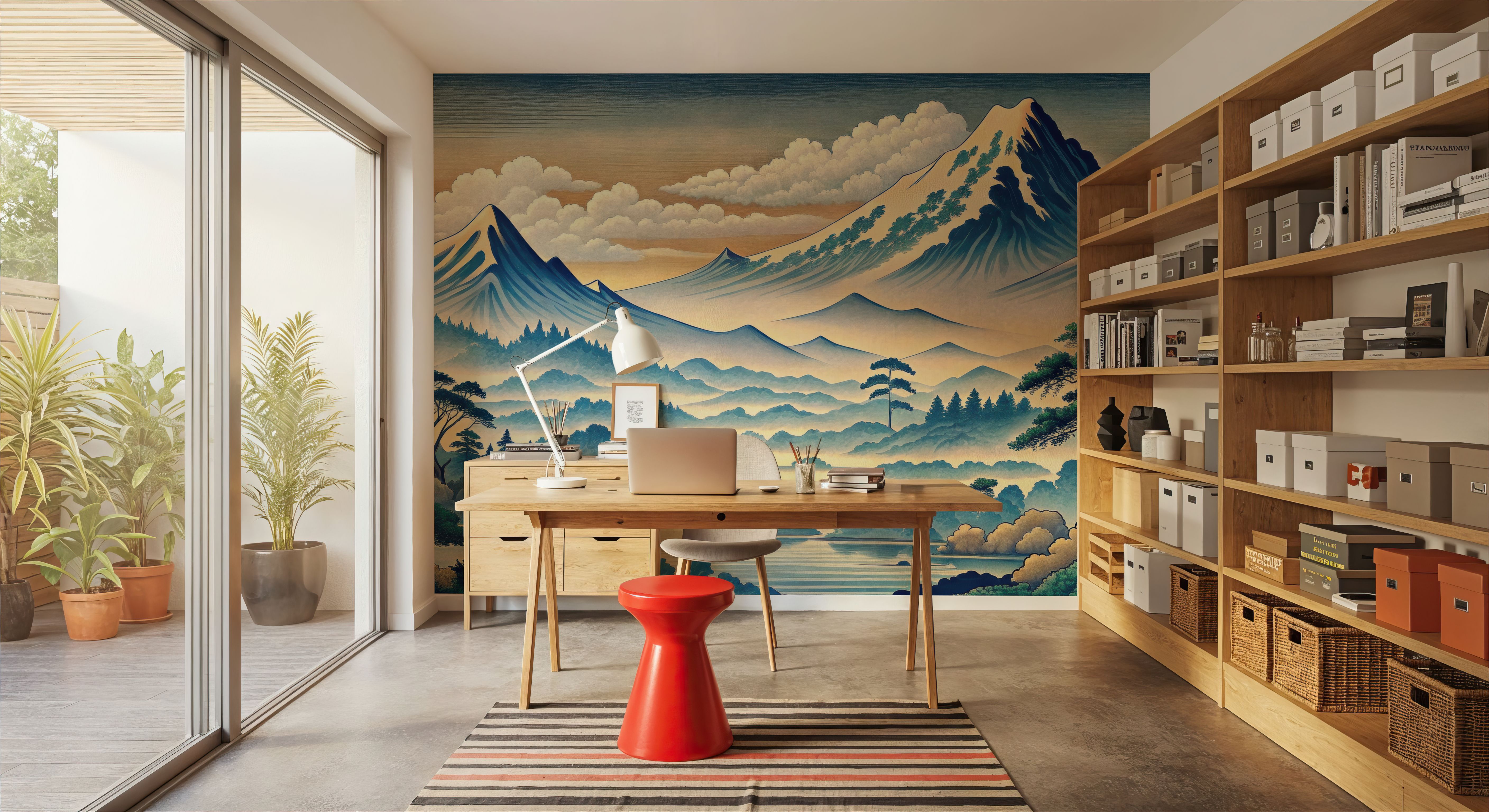 Ukiyo-e Mountains