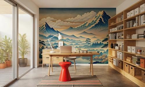 Ukiyo-e Mountains