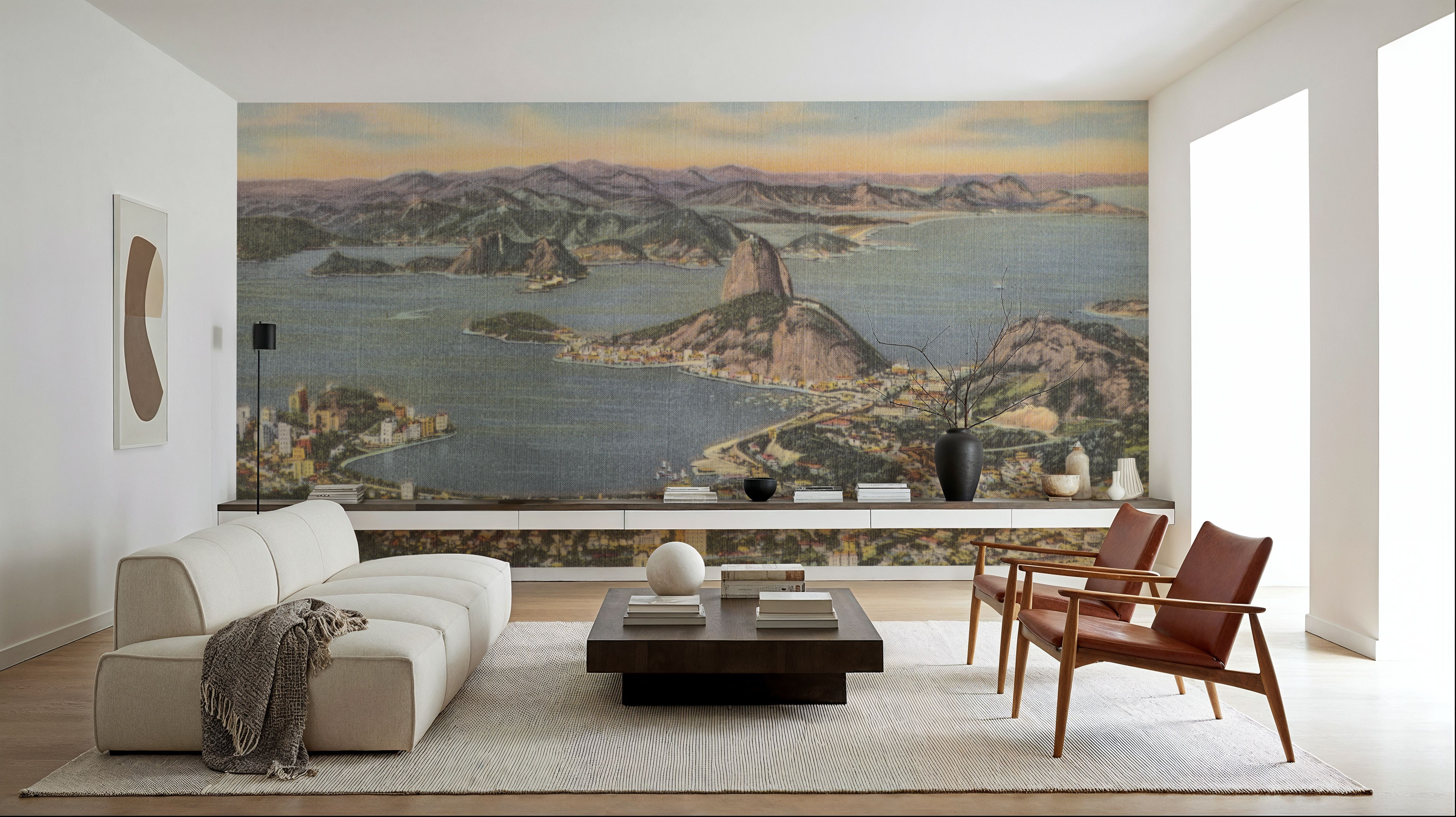 Greetings from Rio de Janeiro - Screenprint Postcard