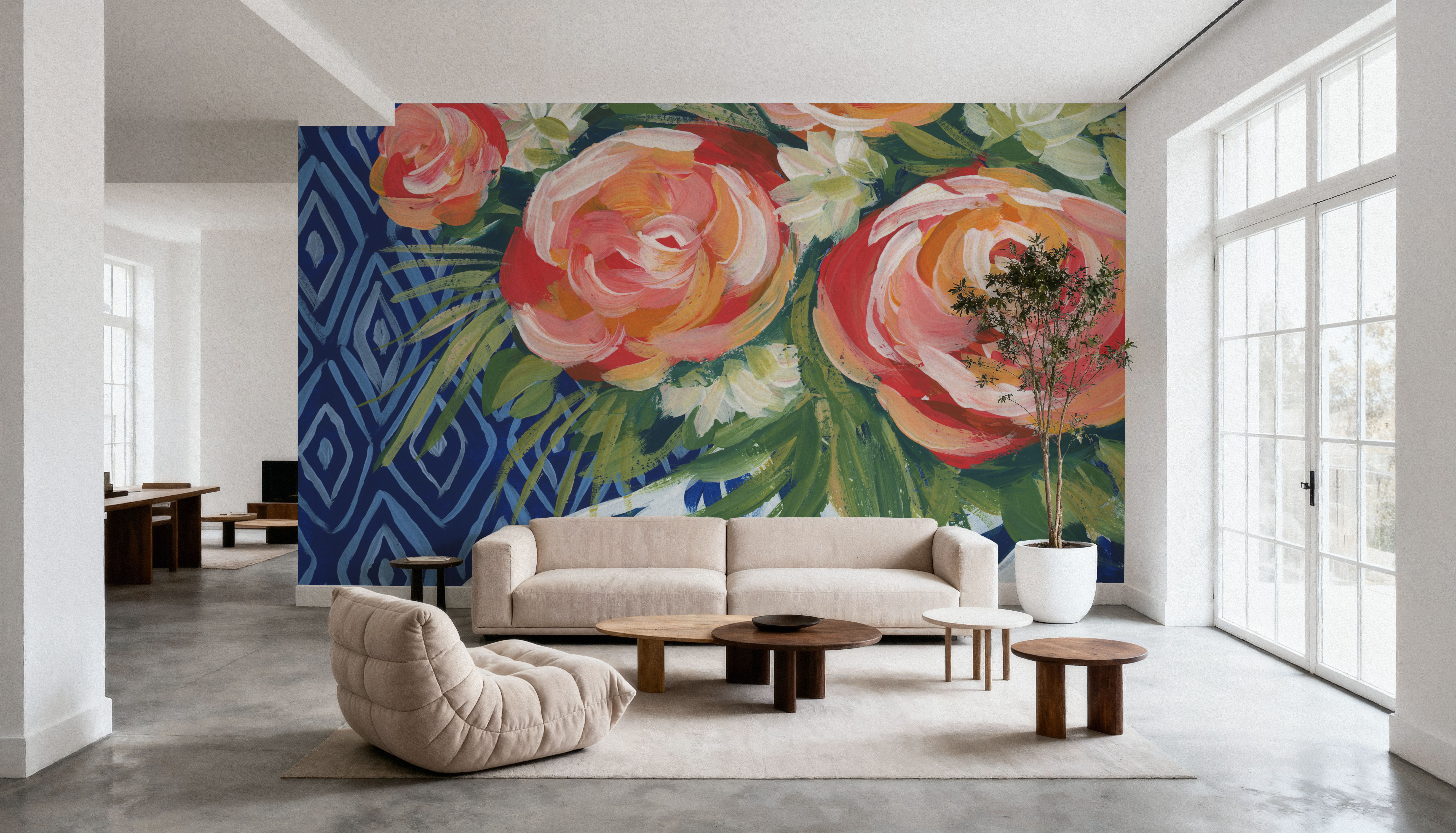 Mediterranean Blooms I