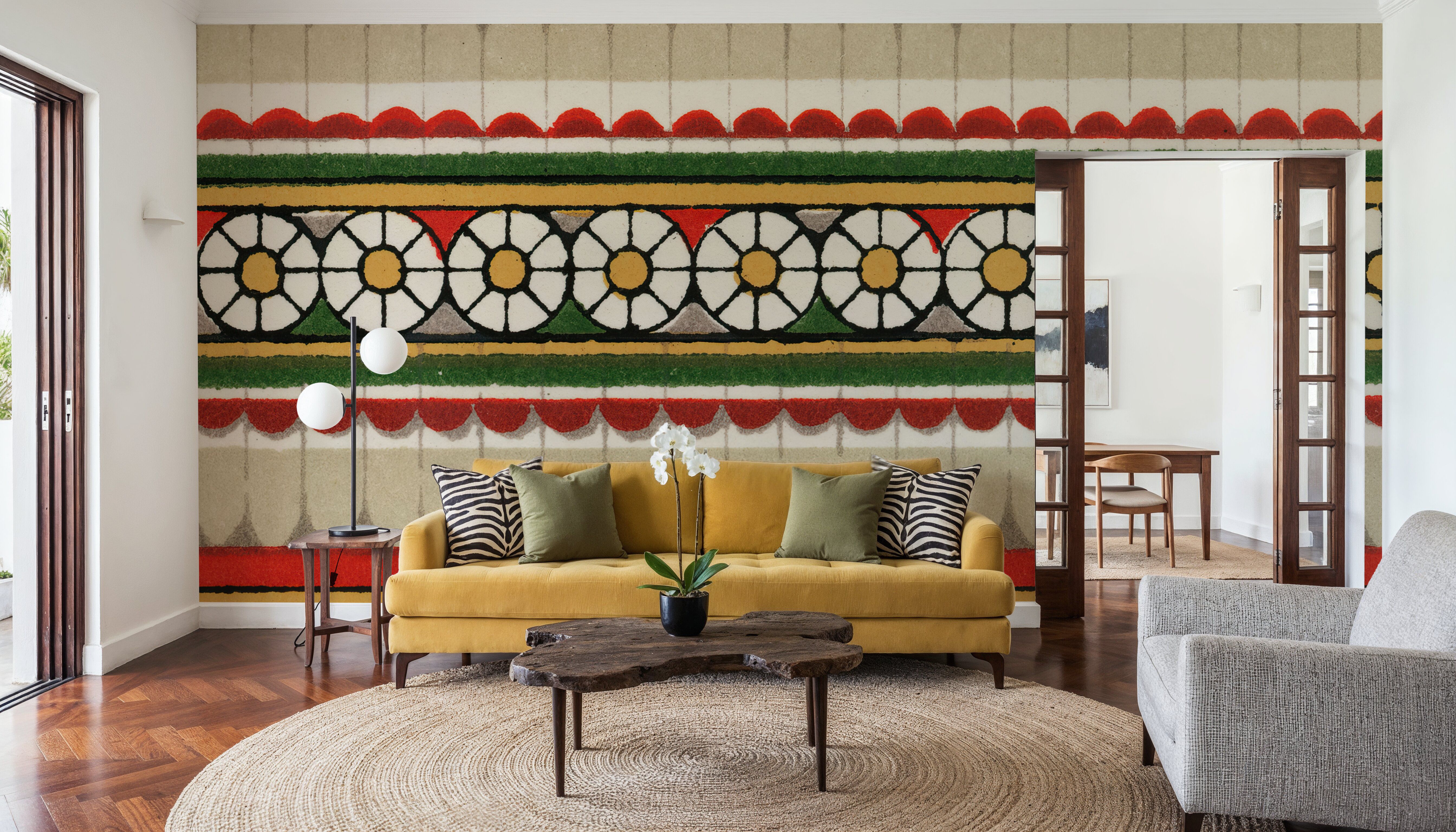 Egyptian Ornaments - Tefnut, Wallpaper