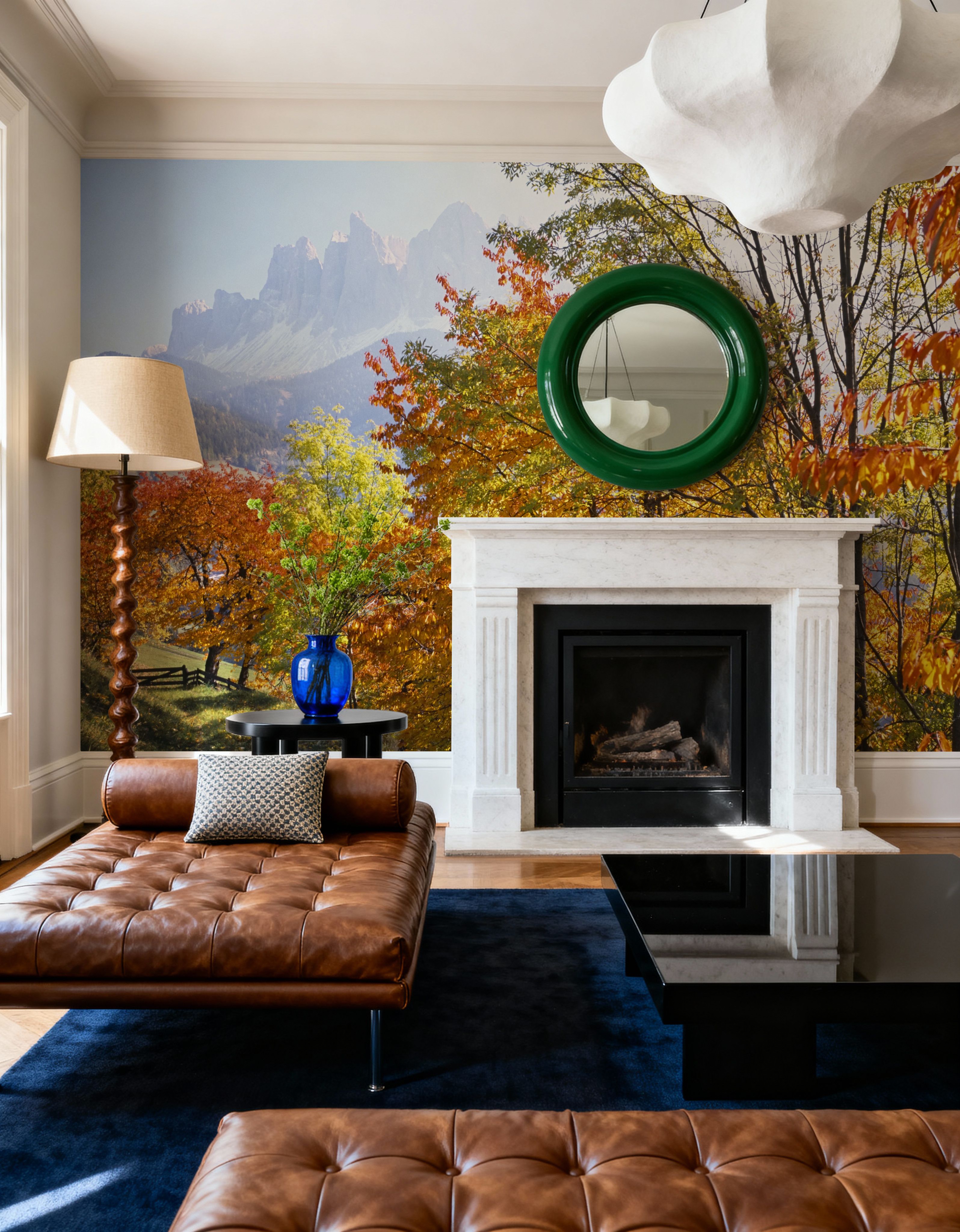 Autumn Mountain Glow