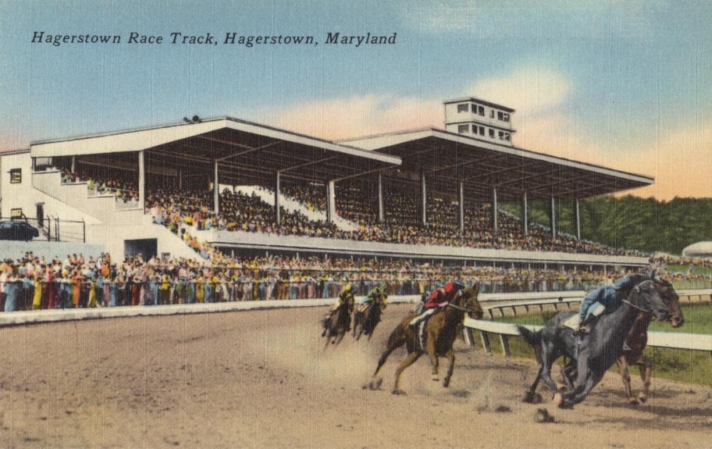 Greetings from Hagerstown - Screenprint Postcard