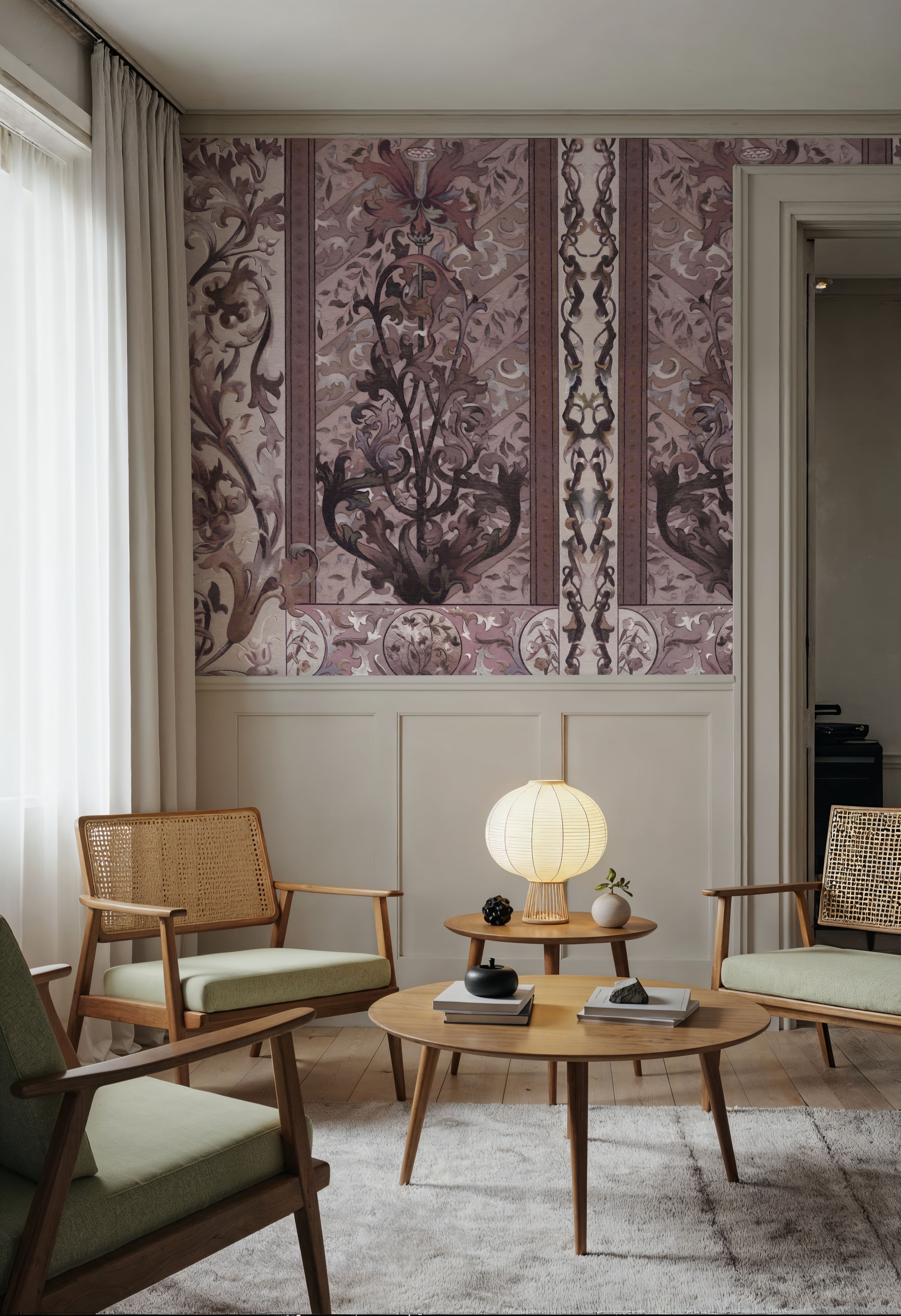 Plant Fantasy Ornament, Rose