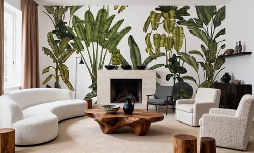Banana Grove, White