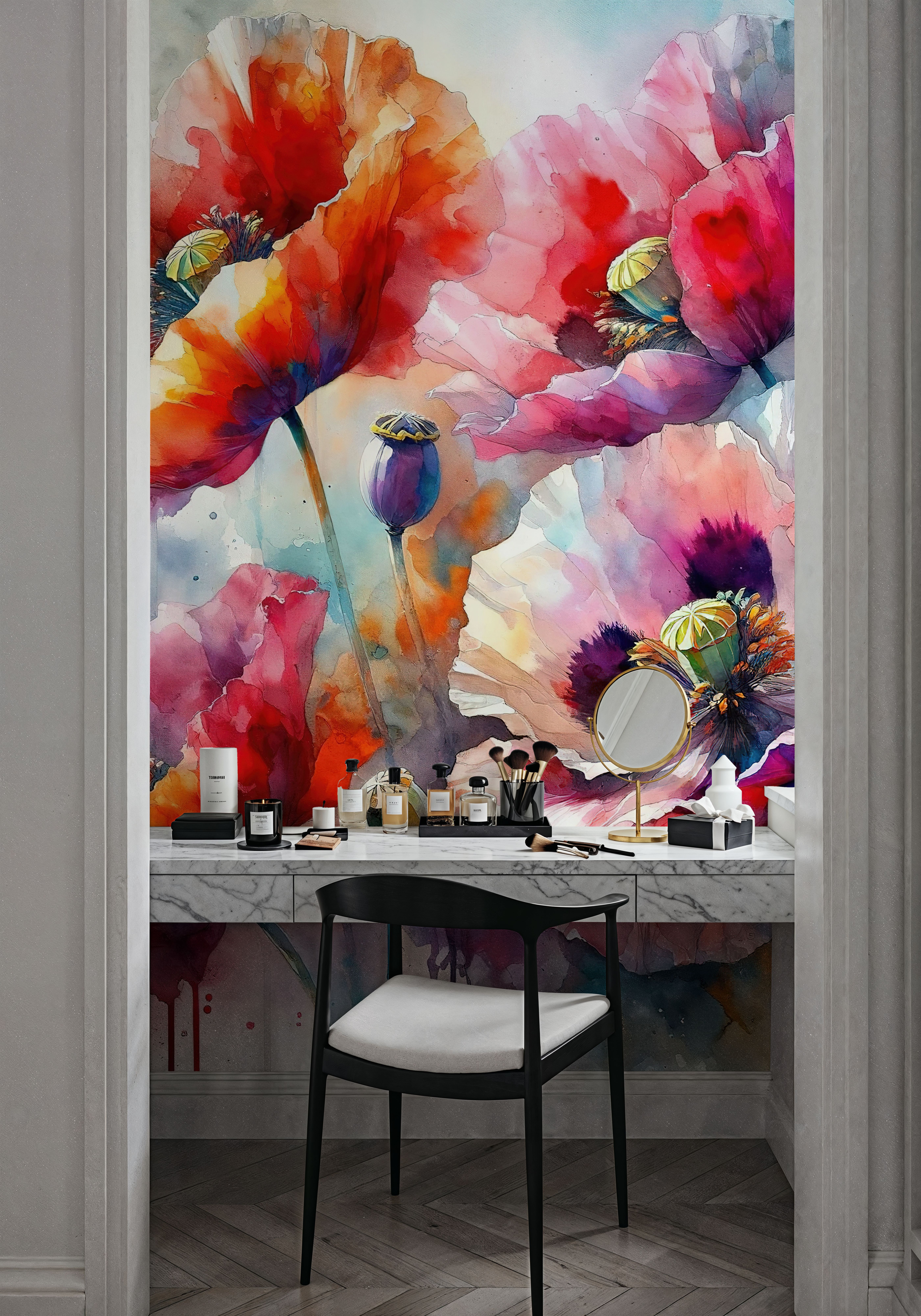 Intense Floral Radiance
