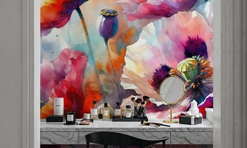 Intense Floral Radiance