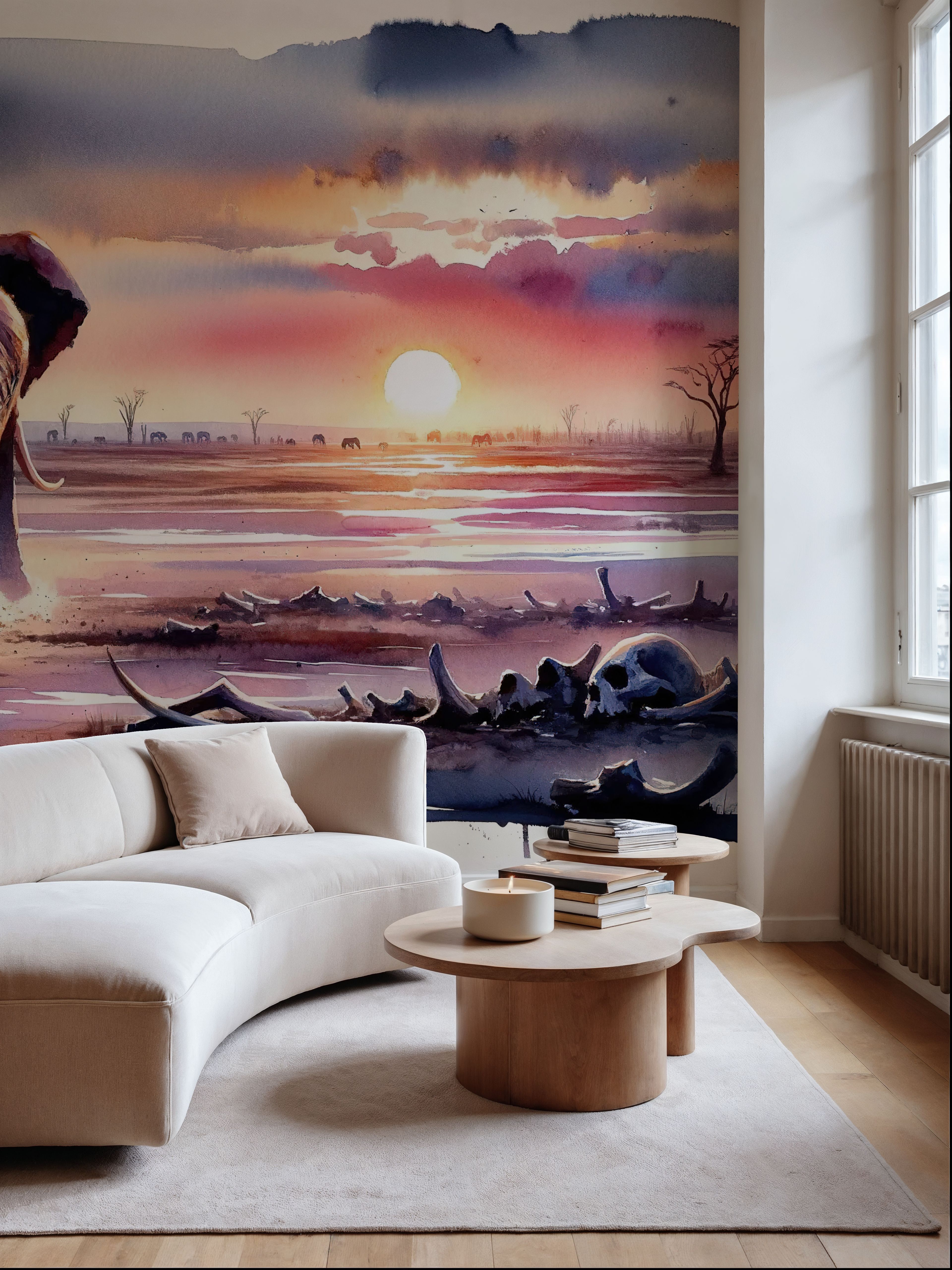 Elephant's Twilight Path