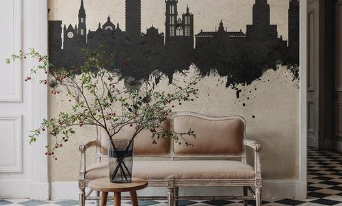 Antwerp Belgium Skyline Concrete